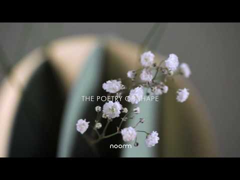 Vaas DELAUNAY staal met poederroze