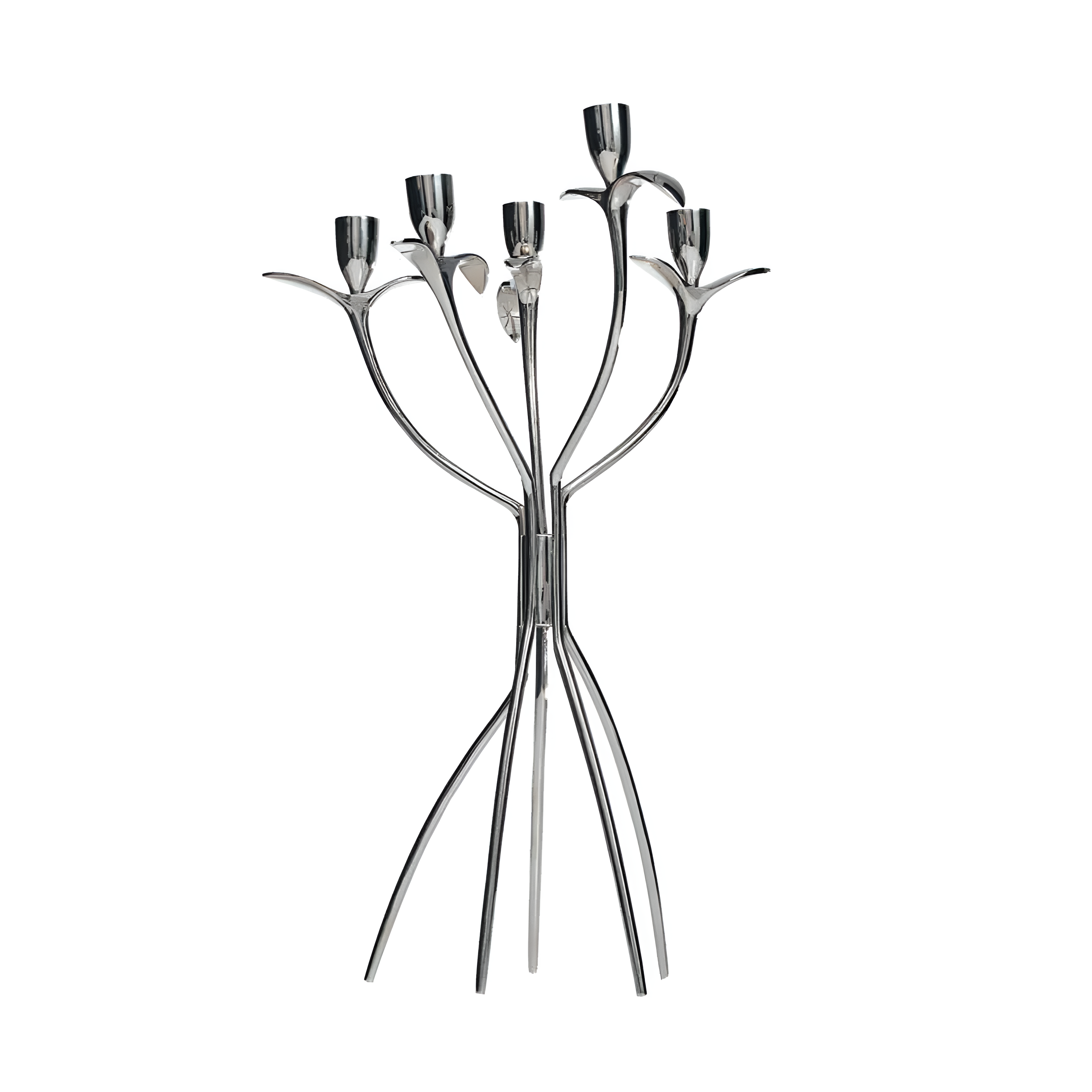 ANTONIETTA Nickel-Kerzenständer