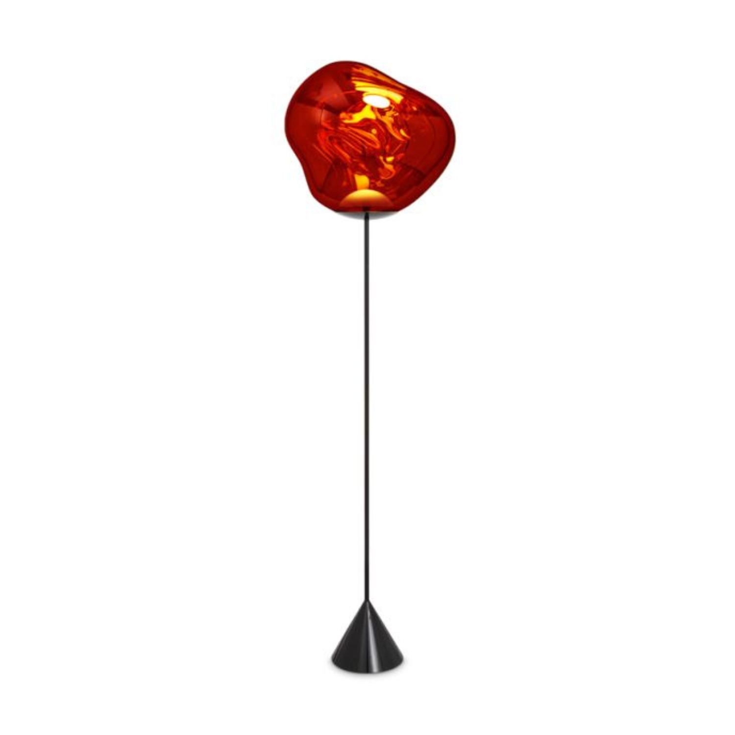 Melt Slim Copper floor lamp
