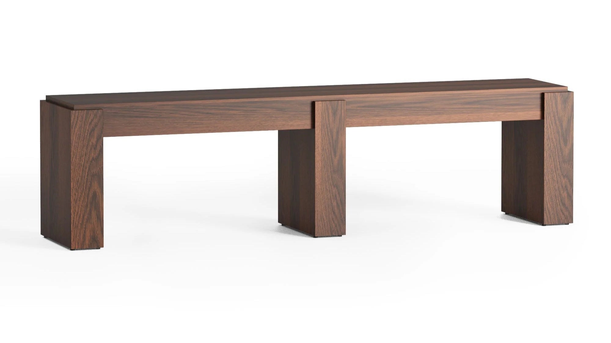 PURA Bench Dark Oak Wood