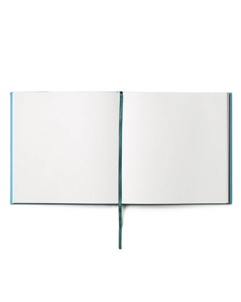 Gastenboek BE MY GUEST groen met blauw