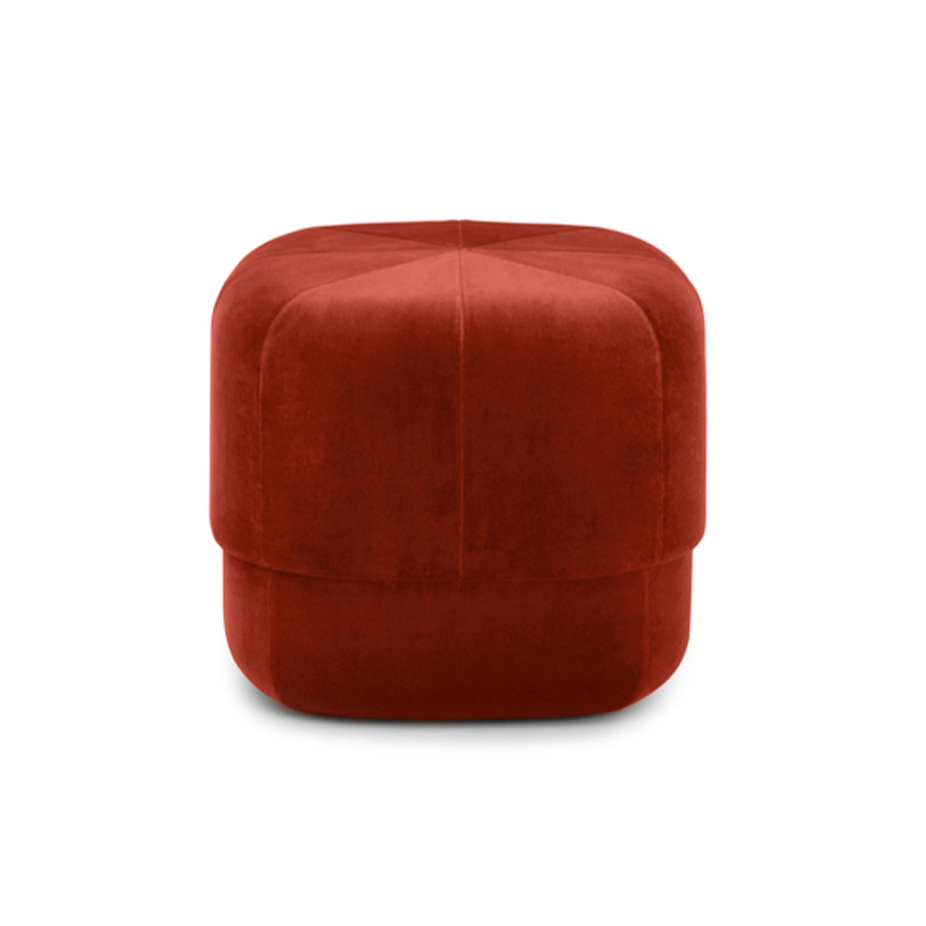 Puf CIRCUS roestkleurig