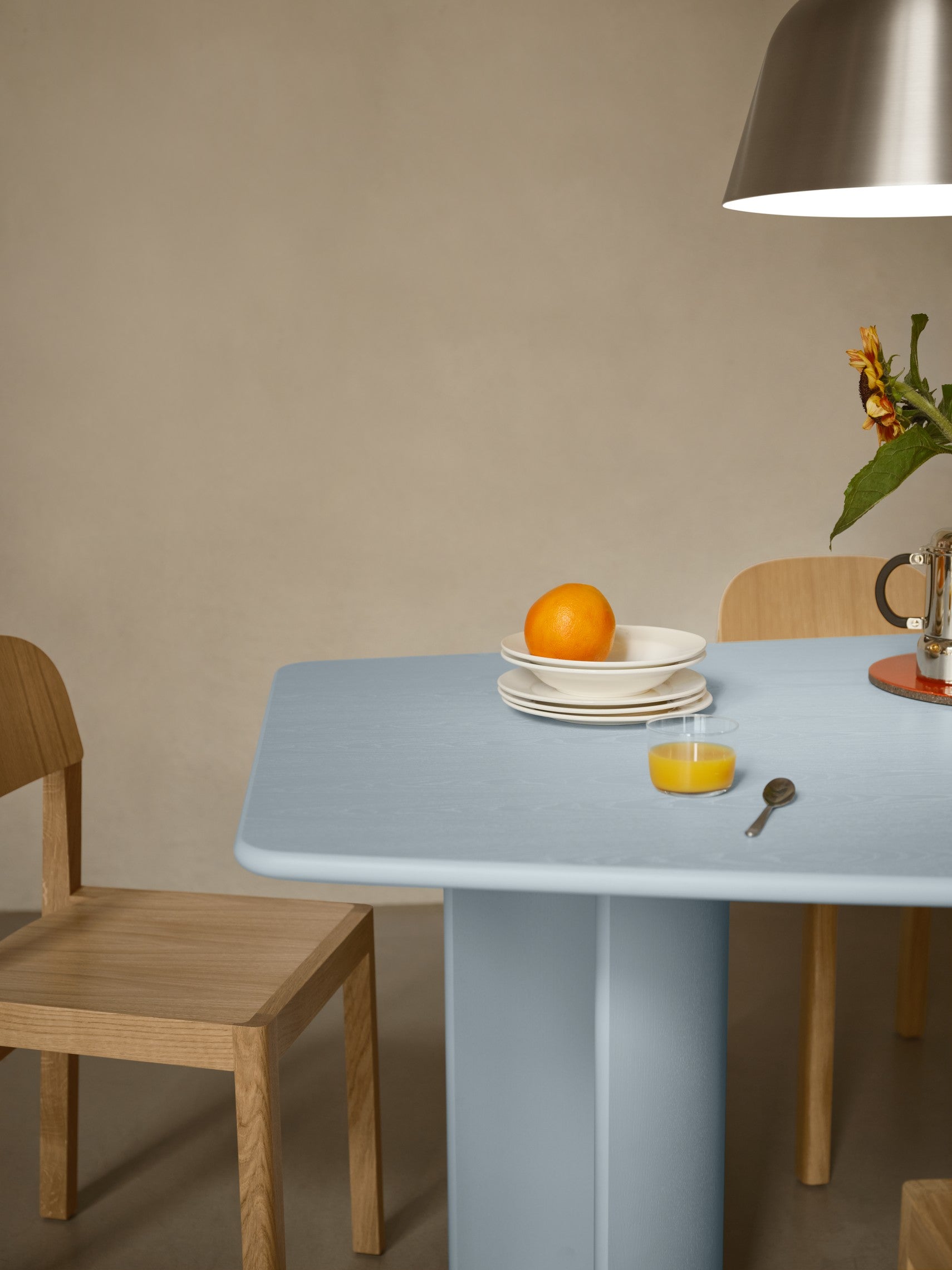 Tafel RE-NORM lichtblauw
