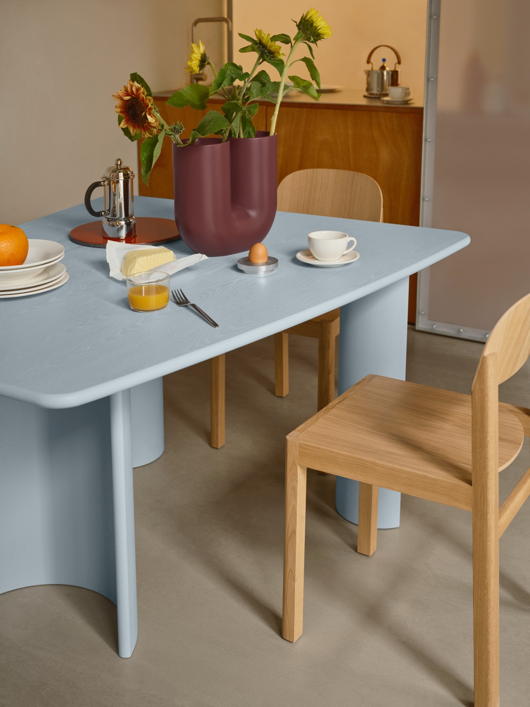Tafel RE-NORM lichtblauw