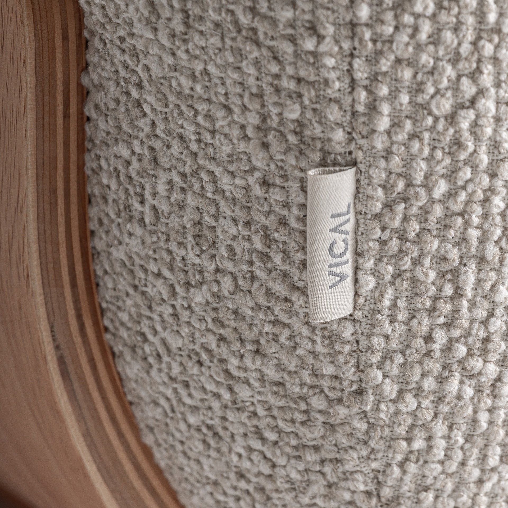 SASI Pouf Broken White