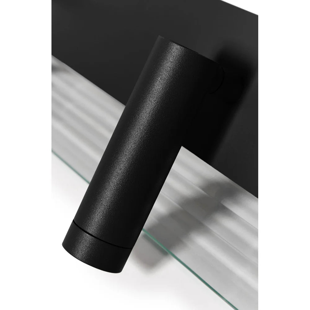 Reading wall lamp RIFLO D black