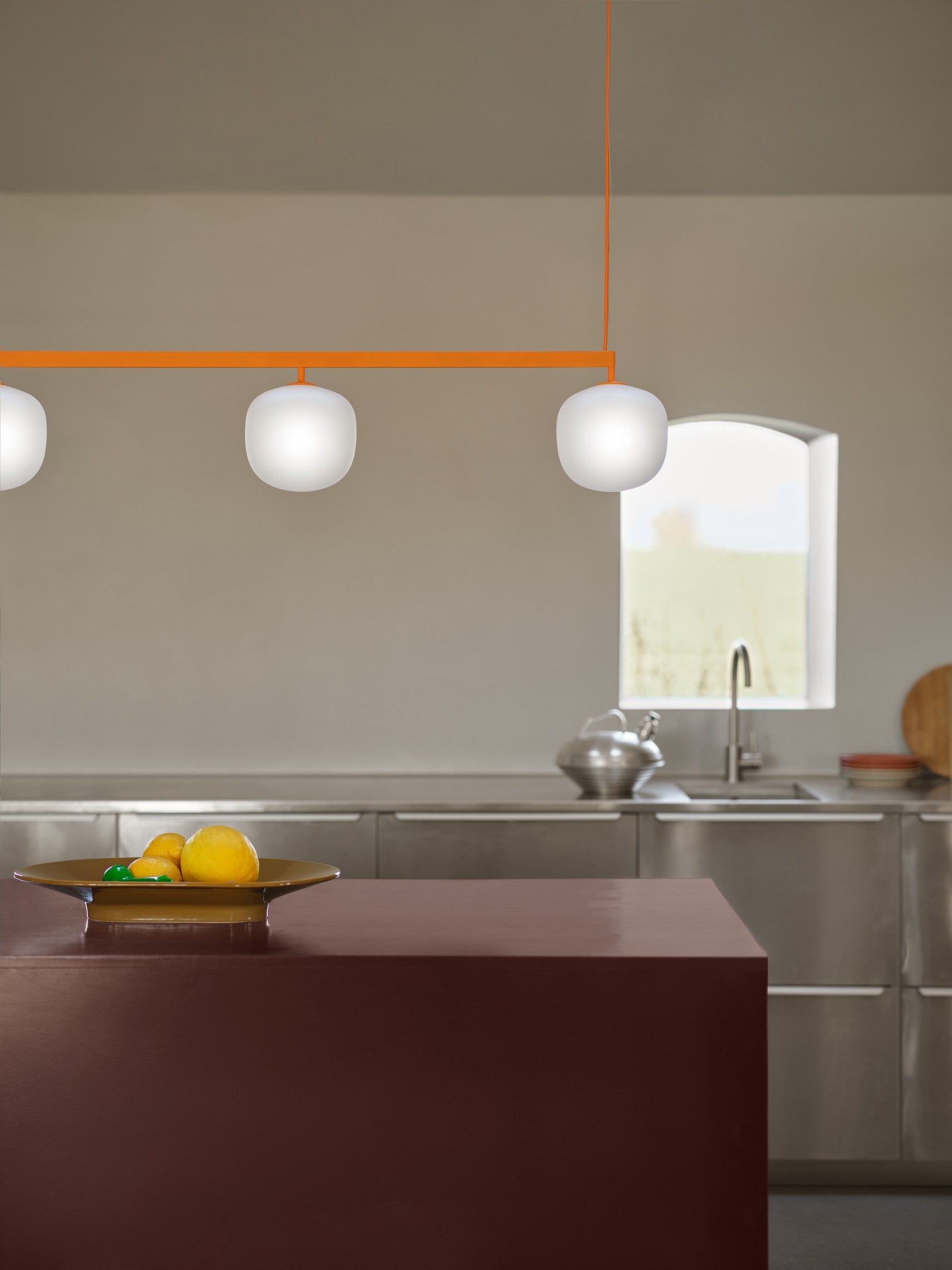 Hanglamp RIME RAIL oranje
