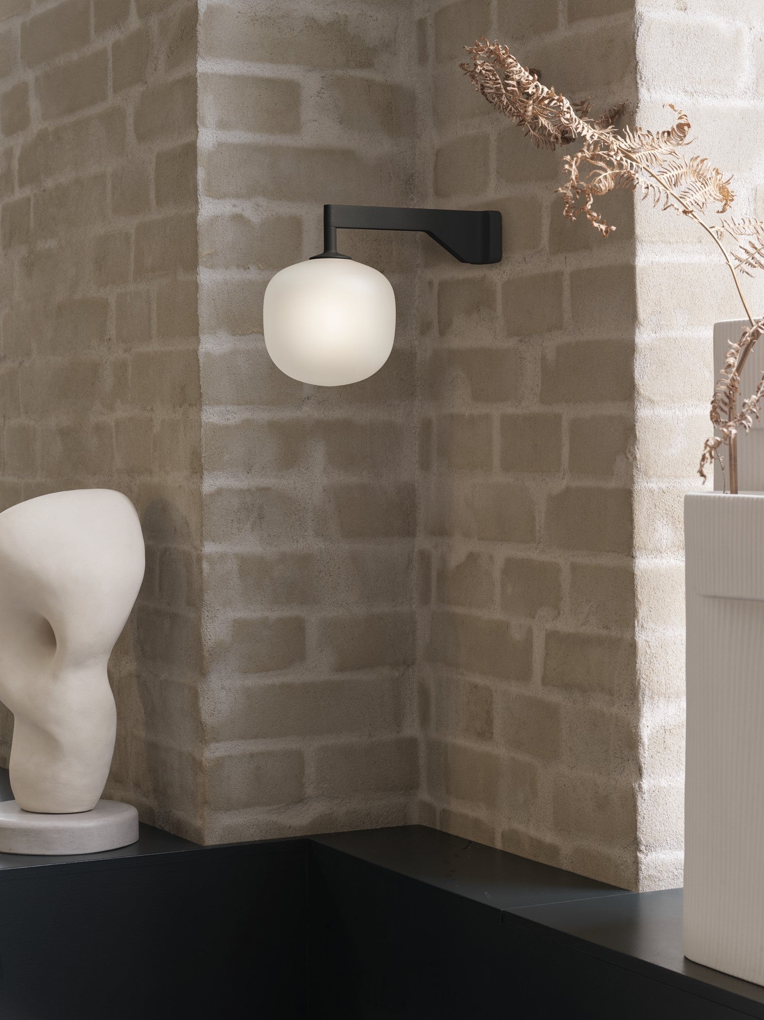 Wandlamp RIME zwart