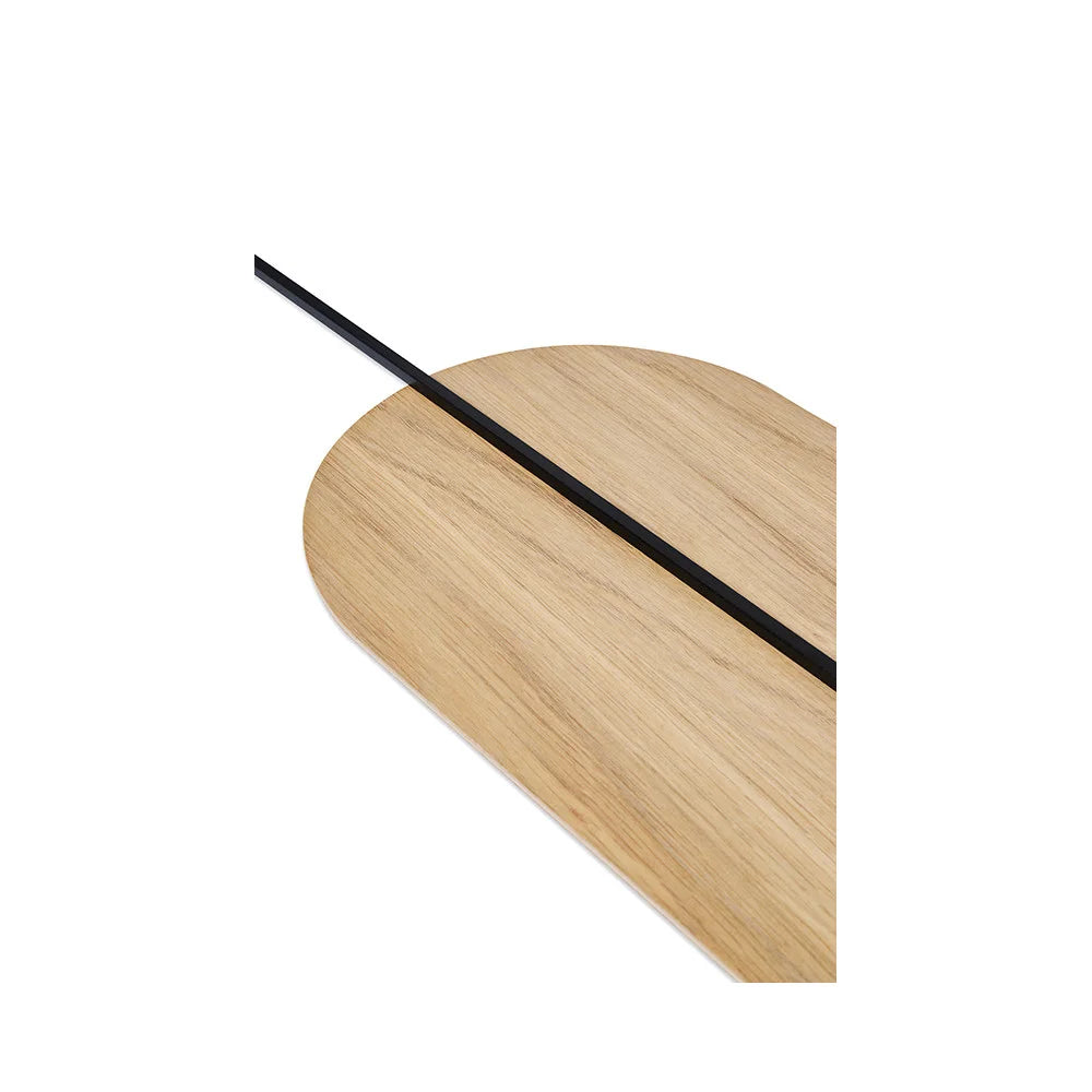 ROKKE WOOD wooden wall lamp