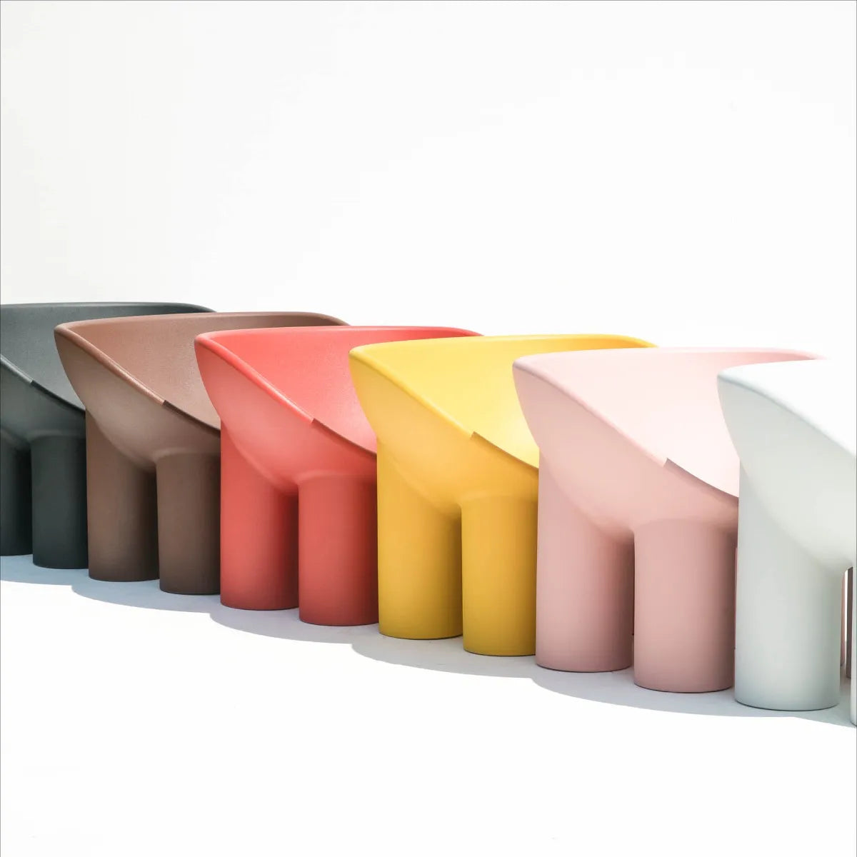 Stuhlrollen polyty gelb