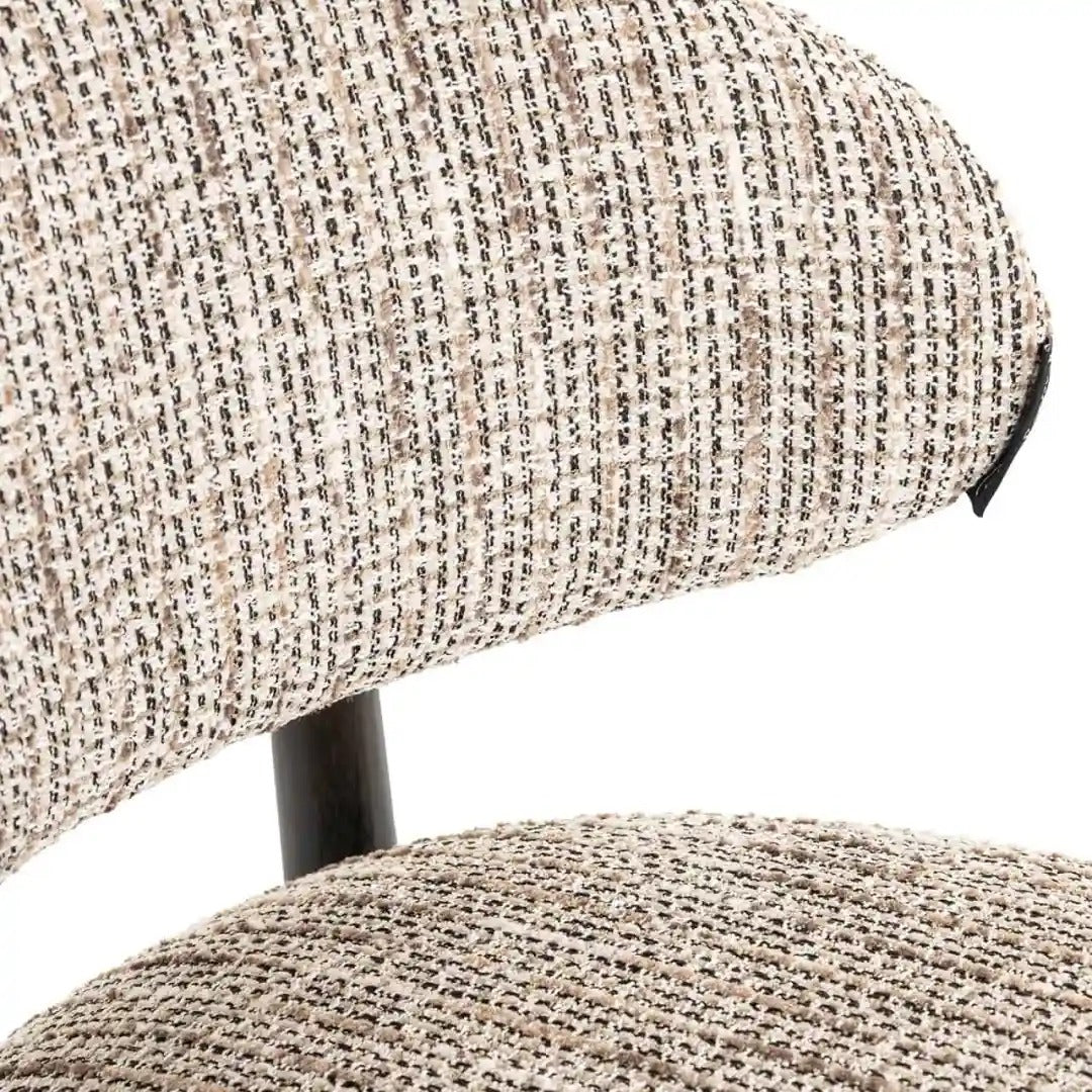 Hoker CHERRY beżowy z czarną podstawą