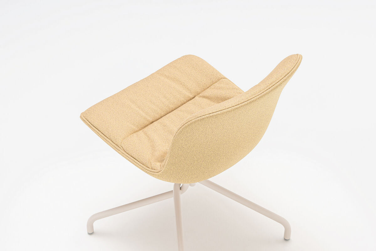 Krzesło obrotowe BALTIC 2 SOFT DUO z metalową podstawą - kolor do wyboru [Milena] MDD    Eye on Design