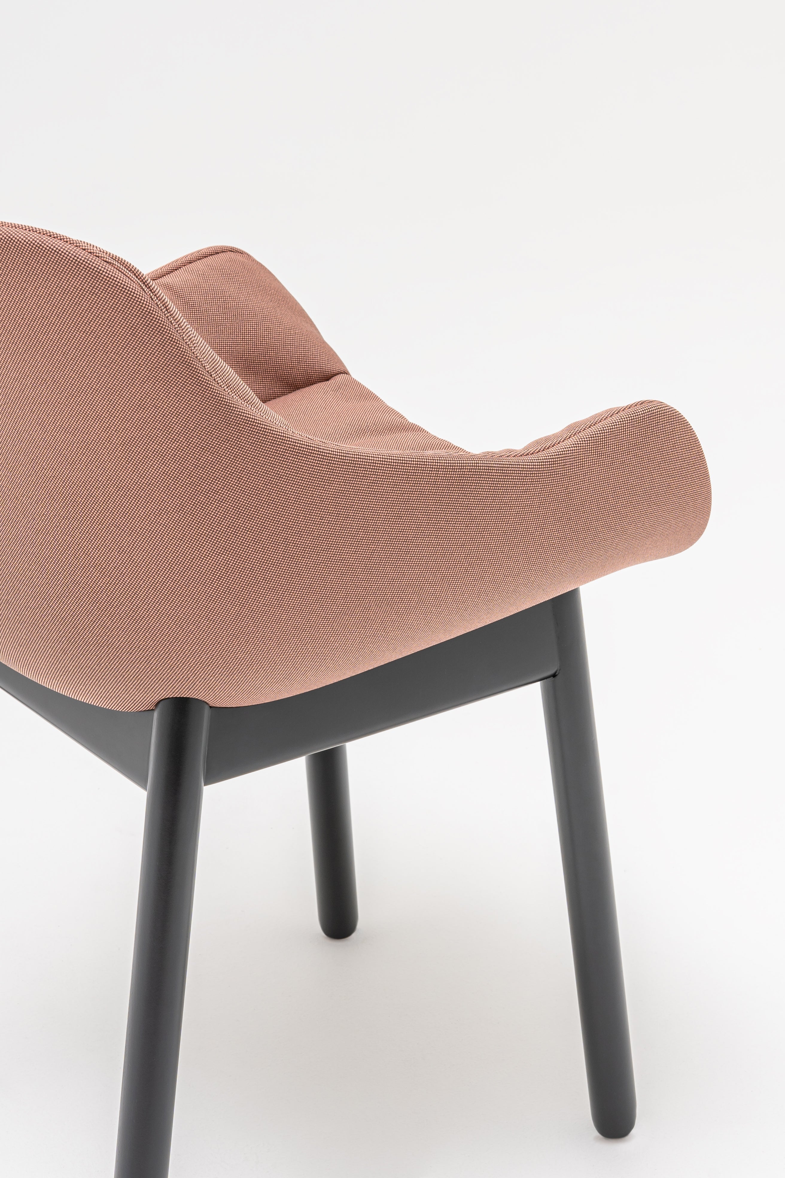Stoel BALTIC SOFT DUO houten basis