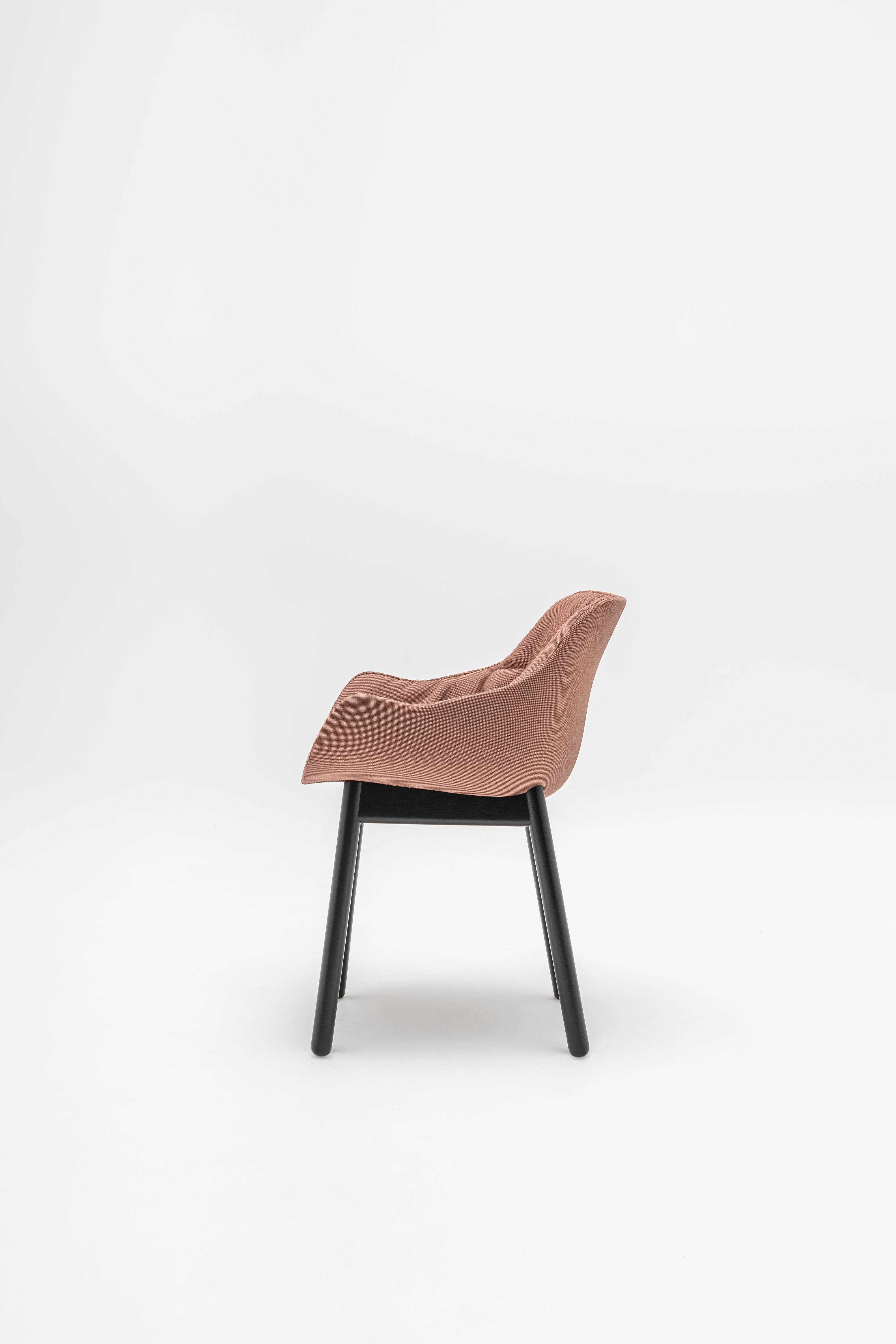 Stoel BALTIC SOFT DUO houten basis