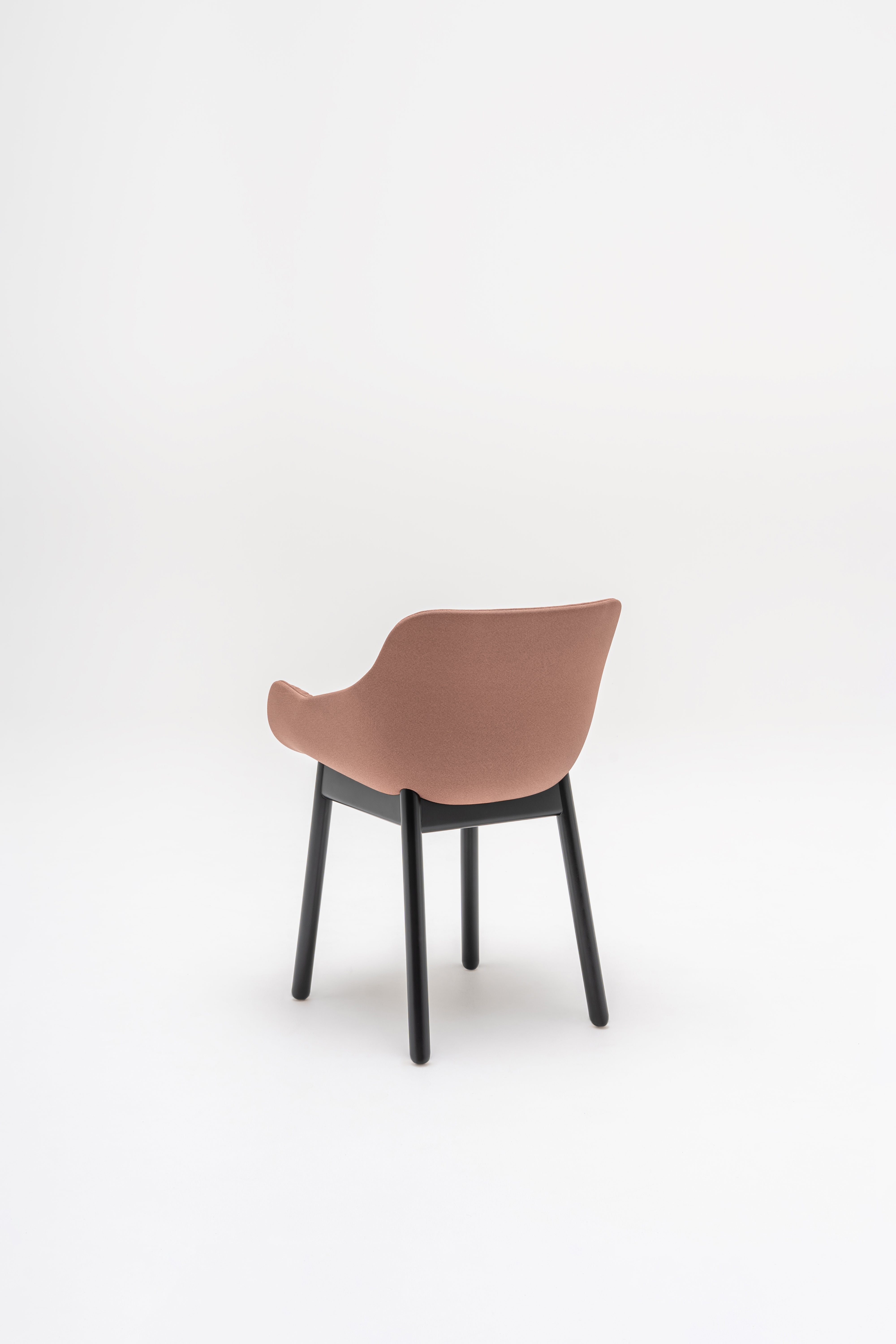 Stoel BALTIC SOFT DUO houten basis