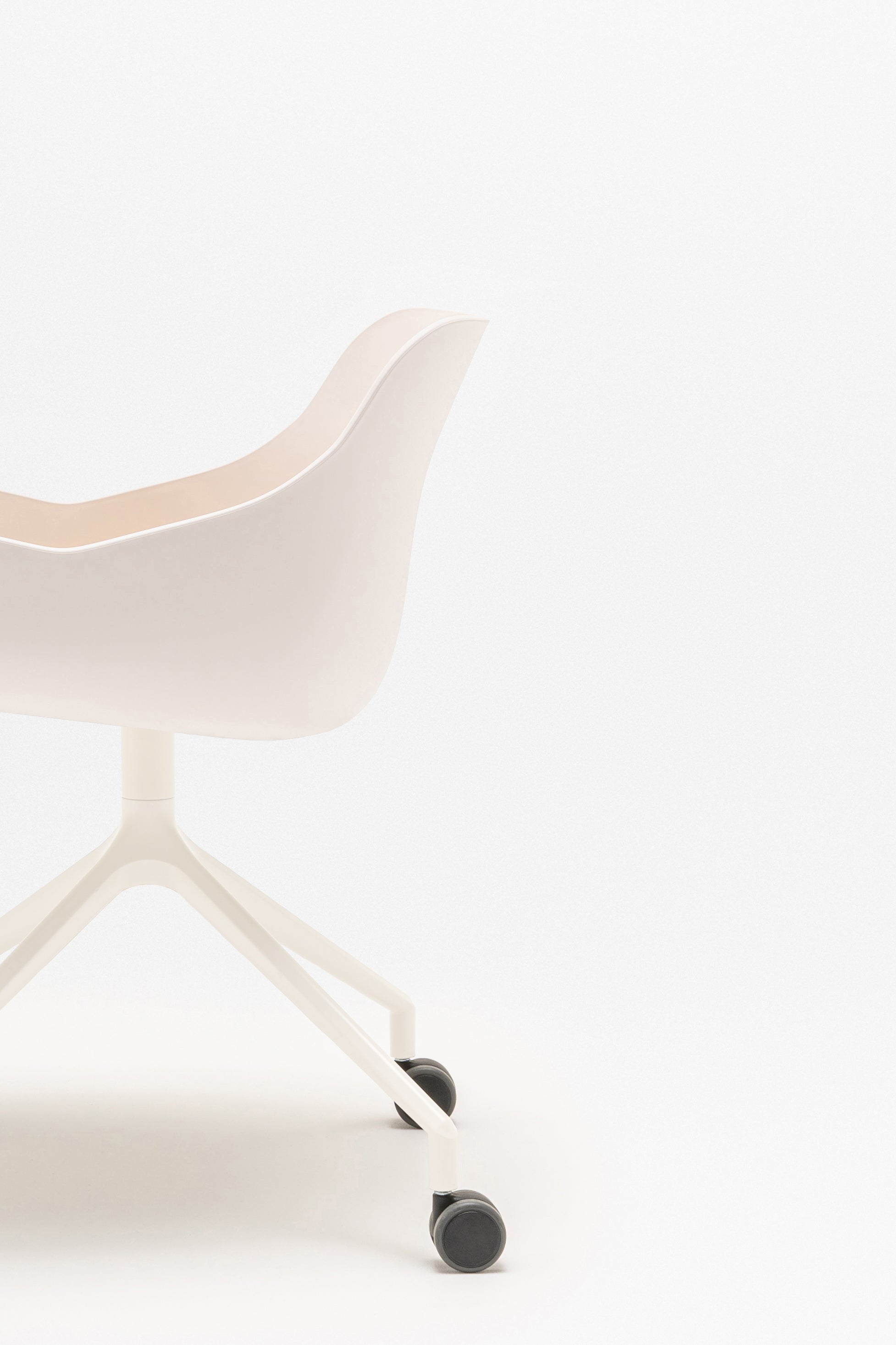 Bureau stoel BALTIC REMIX met draaivoet op wielen