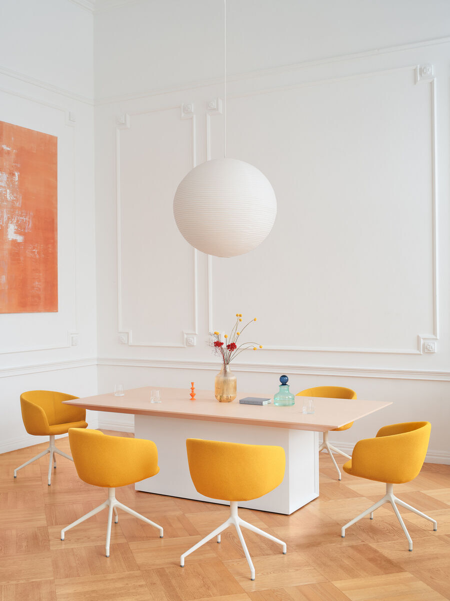 Krzesło obrotowe GRACE aluminiowa podstawa - kolor do wyboru [Milena] MDD    Eye on Design