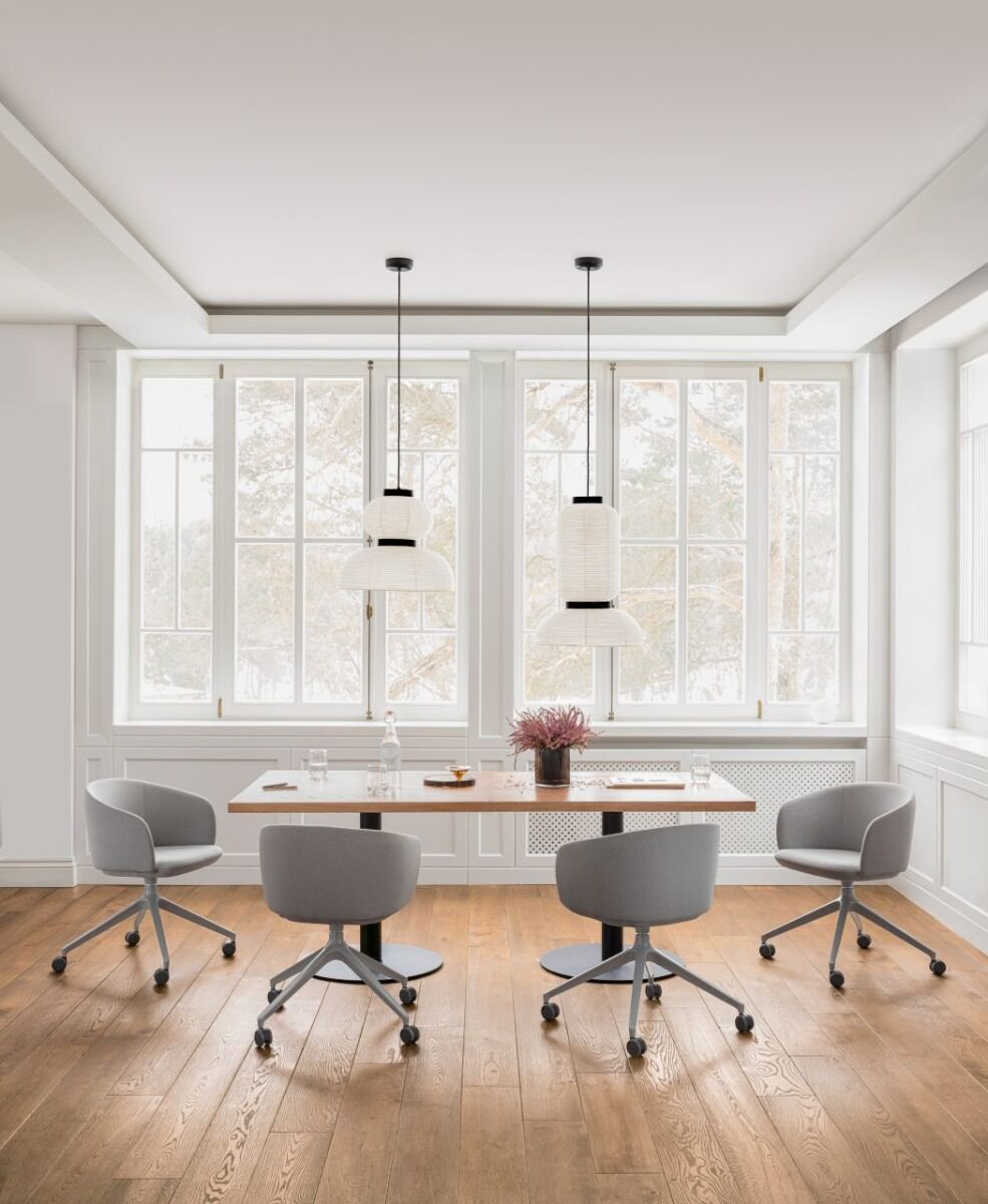 Krzesło obrotowe GRACE aluminiowa podstawa - kolor do wyboru [Milena] MDD    Eye on Design