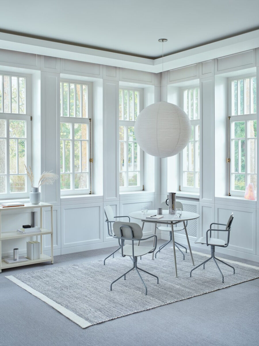 Krzesło obrotowe NEW SCHOOL czerwony [Milena] MDD    Eye on Design