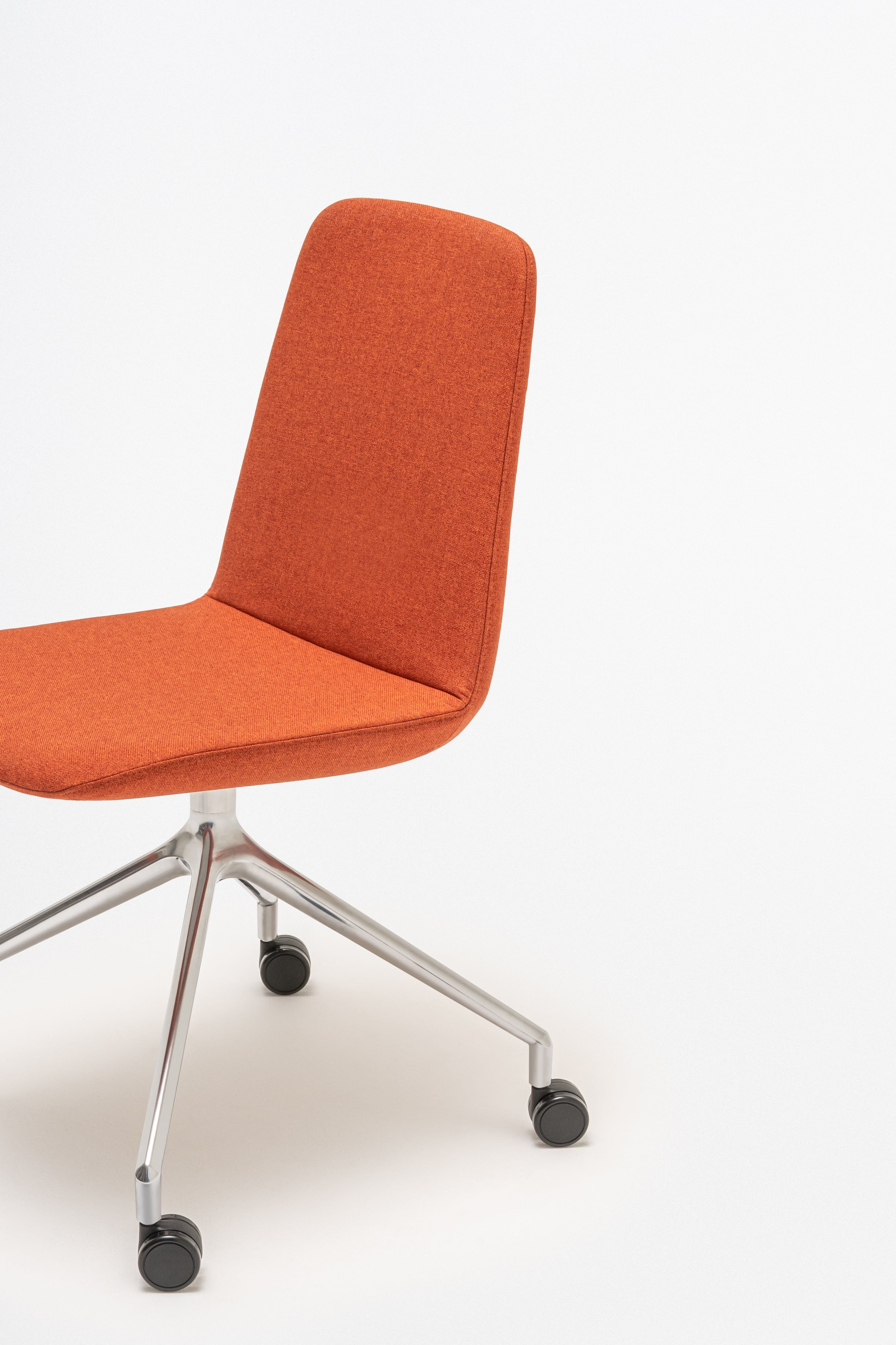 Krzesło obrotowe ULTI aluminium polerowane