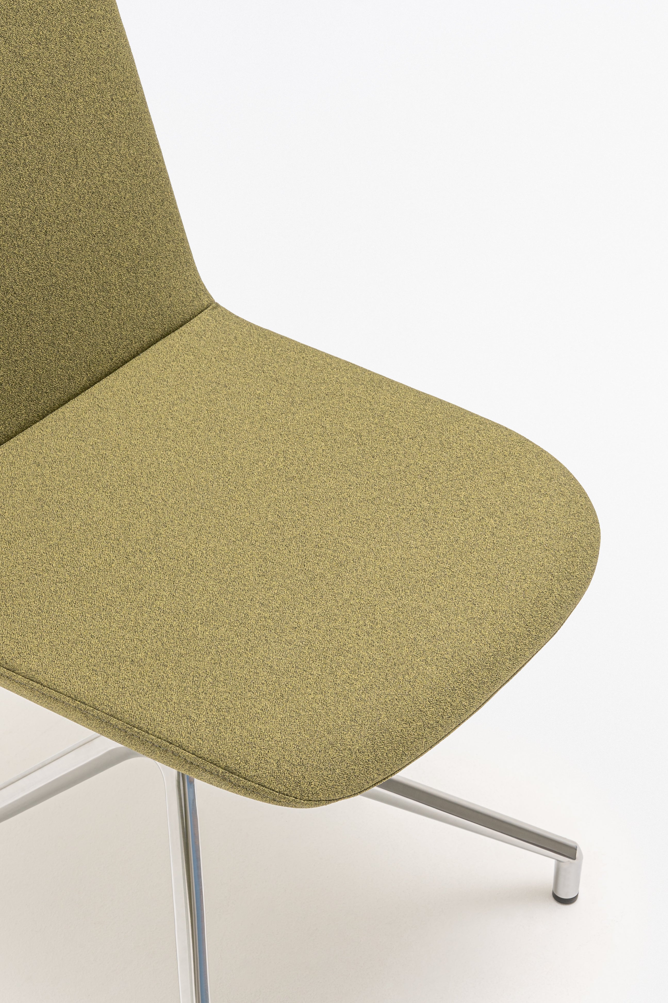 Krzesło obrotowe ULTI aluminium polerowane