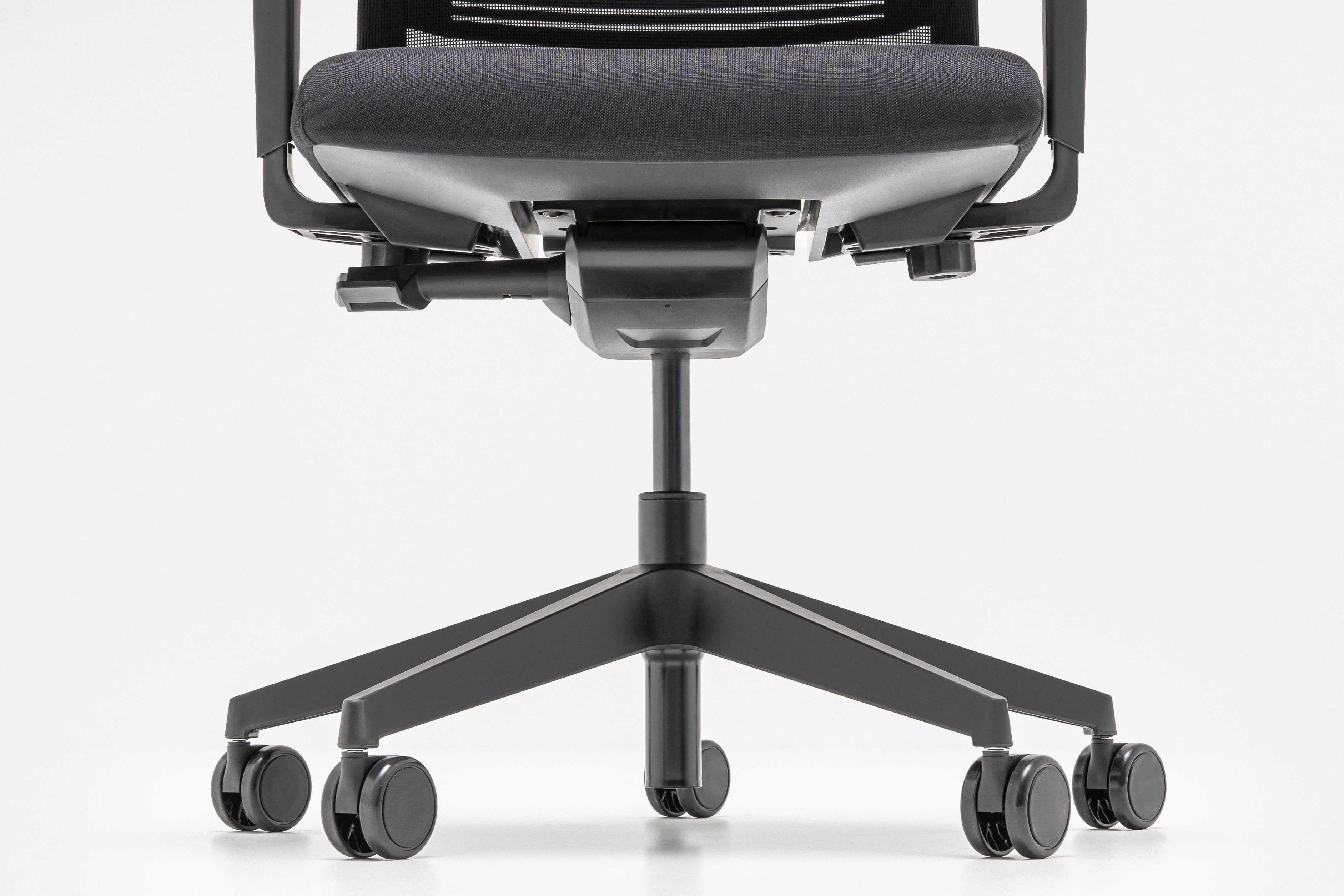 Apex office chair with wheels to a soft surface
