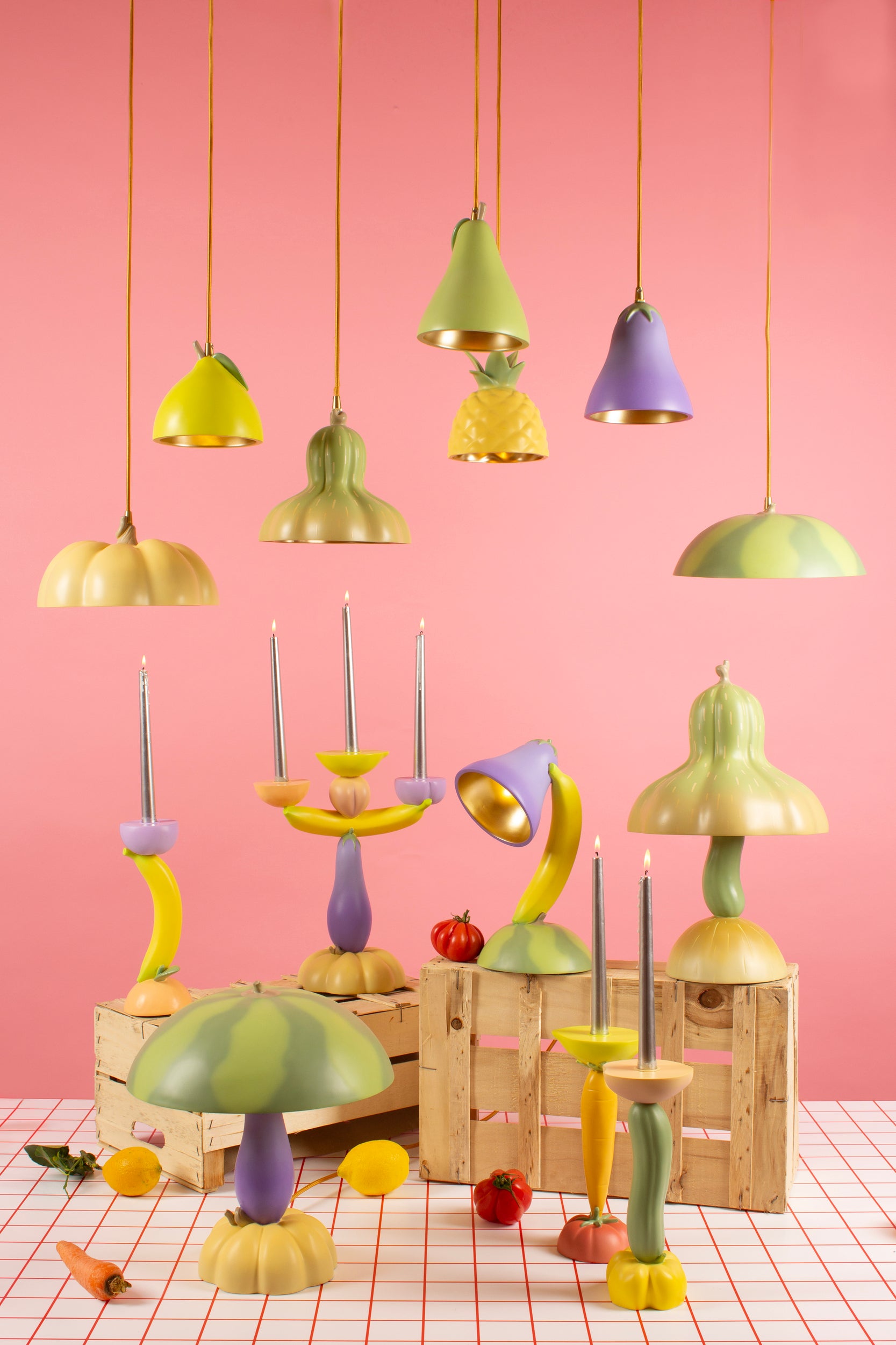 Lampa stołowa VITAMIN - WATERMELON