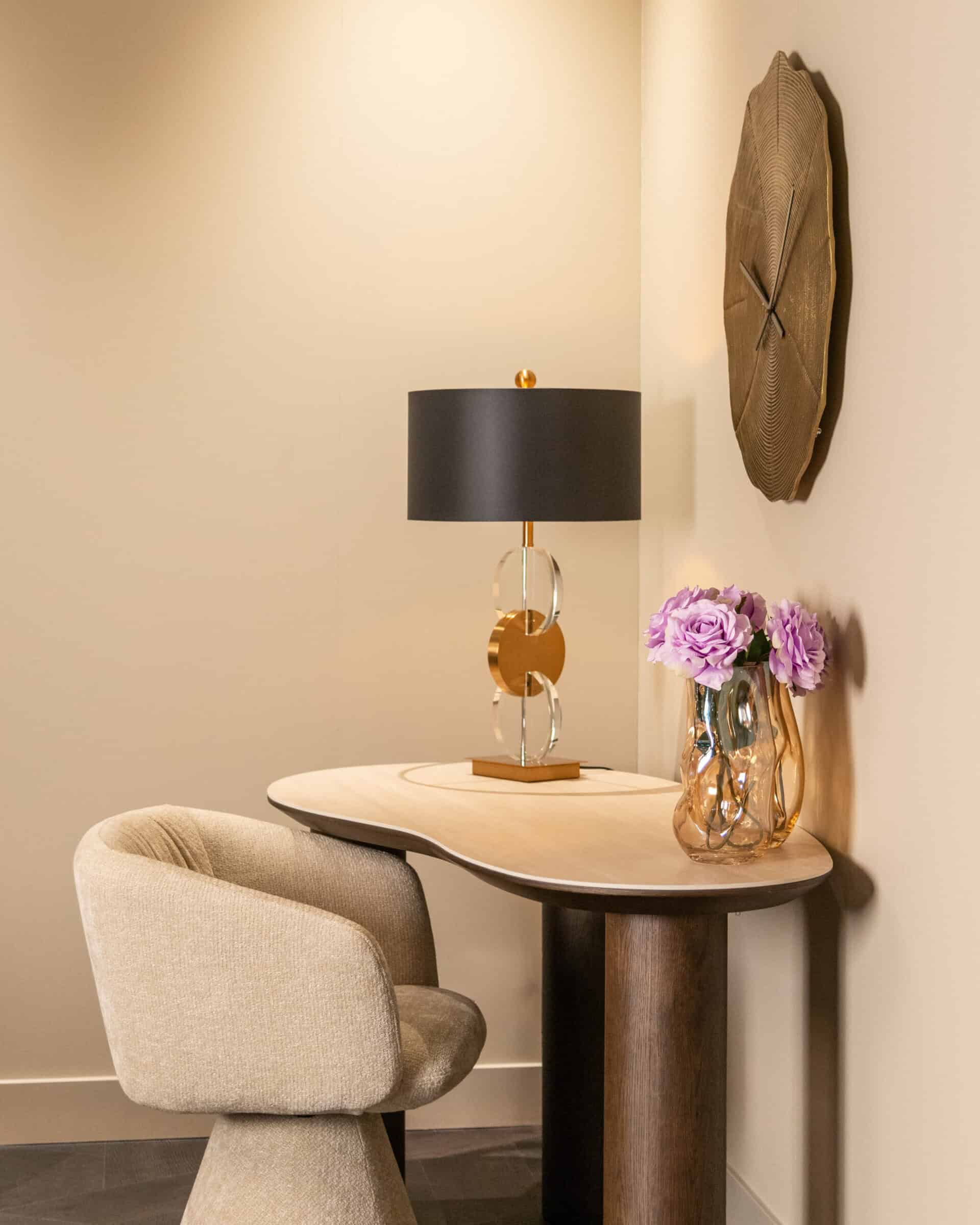 Draaistoel MADELINE terracotta