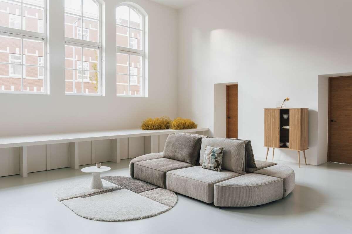 Sofa 3-osobowa HUNTER piaskowy Zuiver    Eye on Design