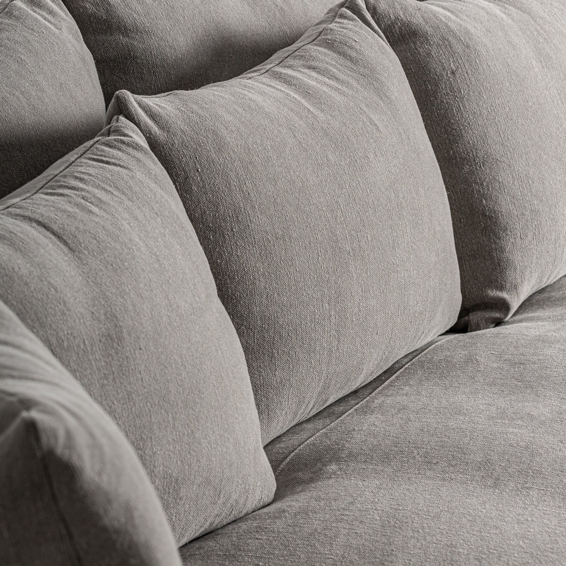 Sofa met slaapfunctie CORBUN grijs