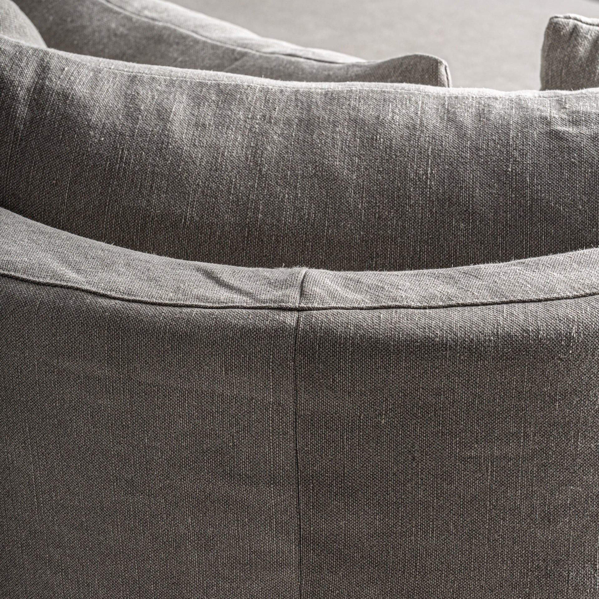 Sofa met slaapfunctie CORBUN grijs