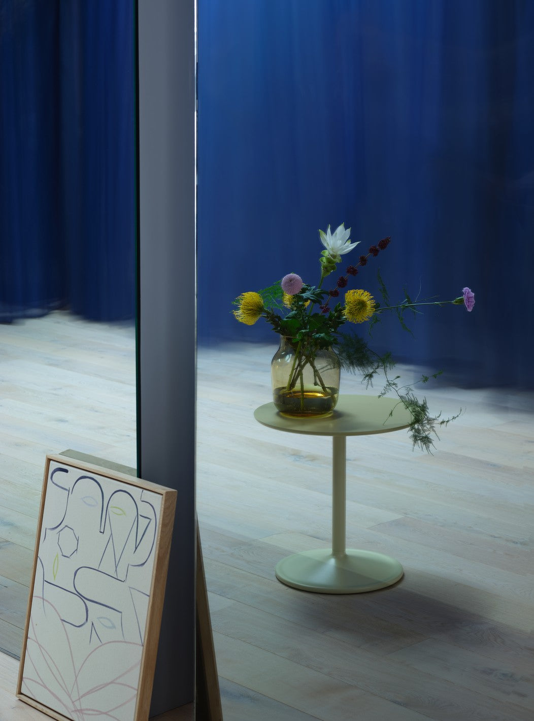 Zijtafel SOFT beige-groen