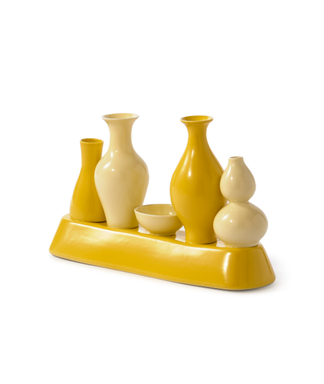 SHANGHAI vase yellow