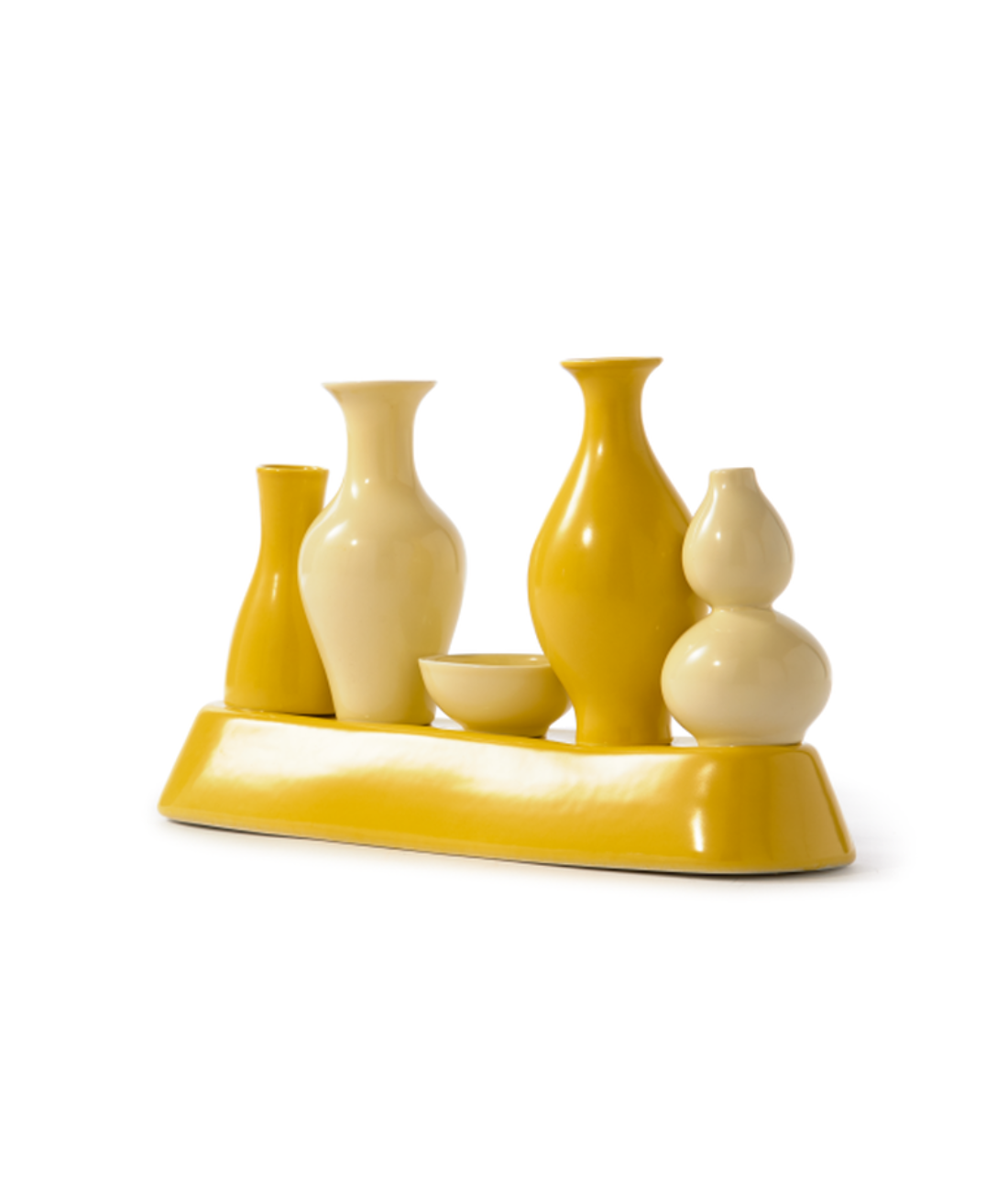 SHANGHAI vase yellow