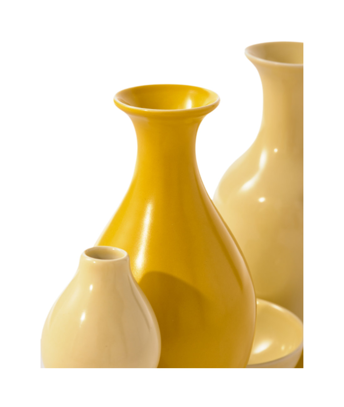 SHANGHAI vase yellow