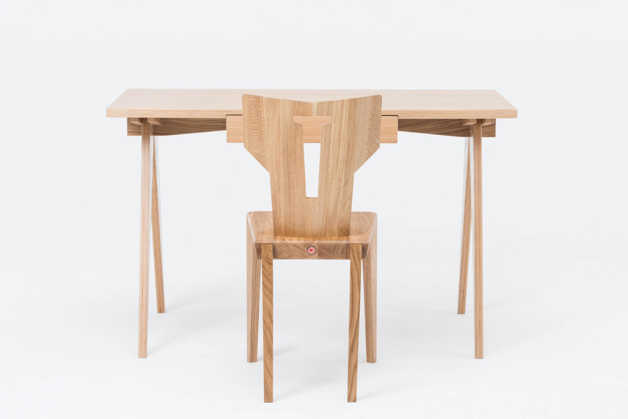 Biurko ST CALIPERS Eichenfurnier