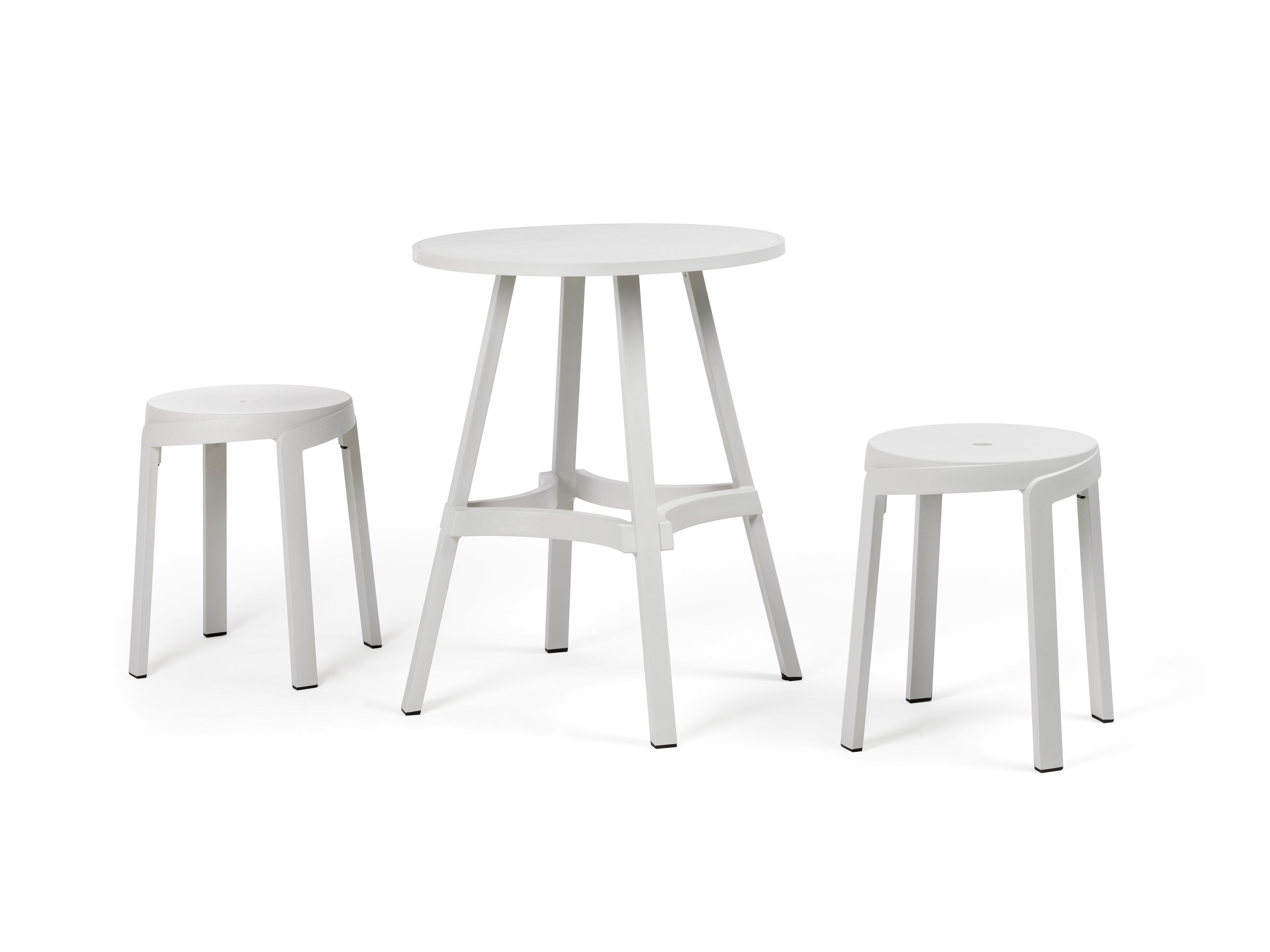 Ronde buiten tafel COMBO krijt [Antonina] [Amelia spr]