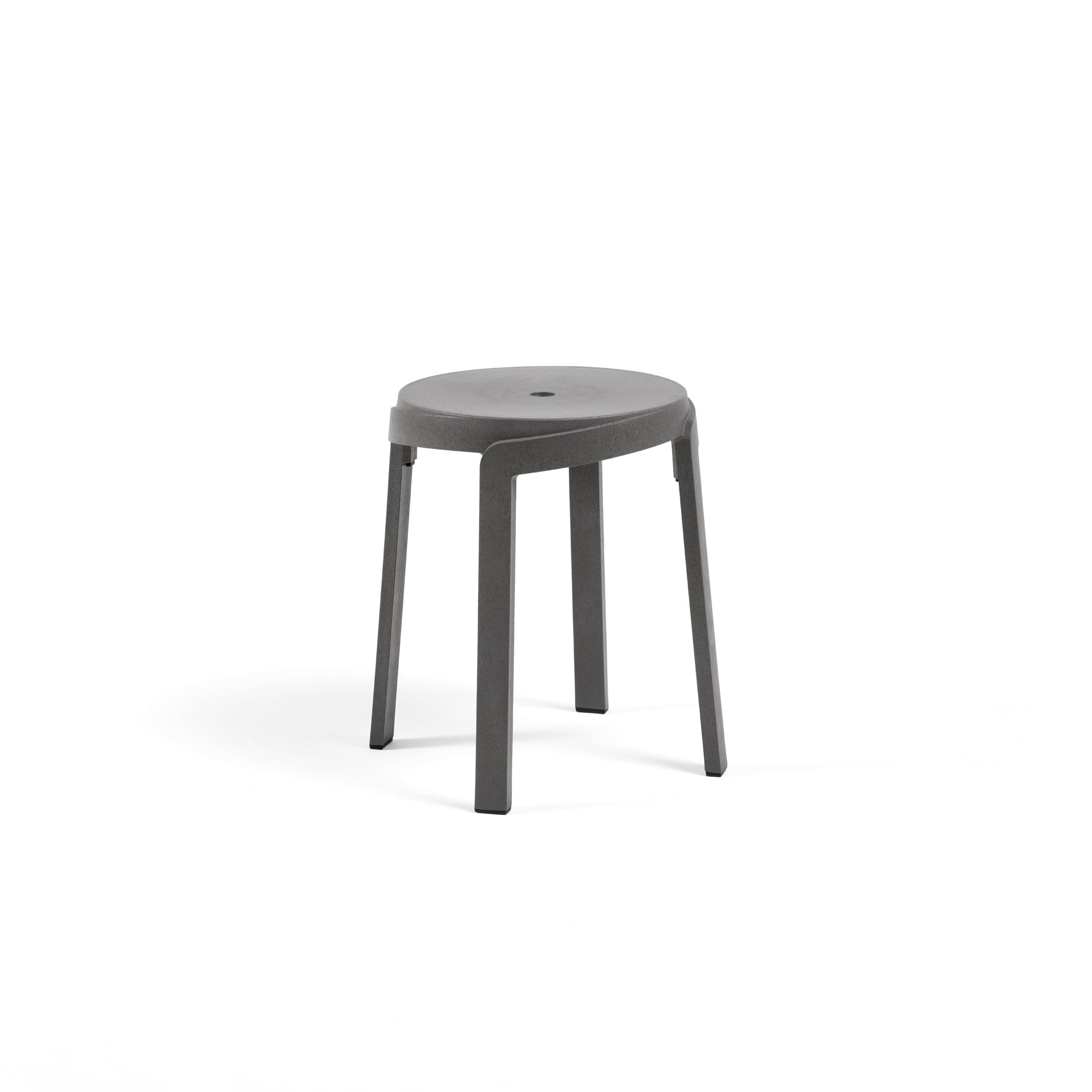 Hocker für den Außenbereich STACK in Graphit