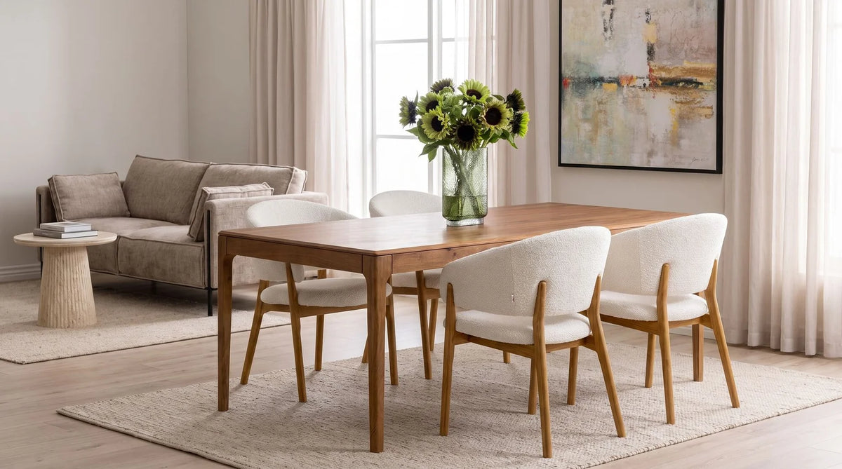 Tafel BROOKLYN lite mango hout