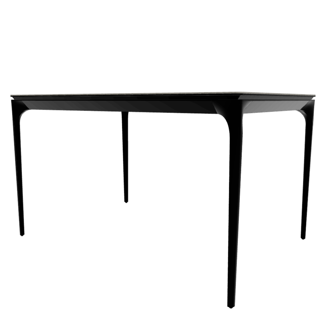 Stół rozkładany SILHOUETTE jasnoszara ceramika