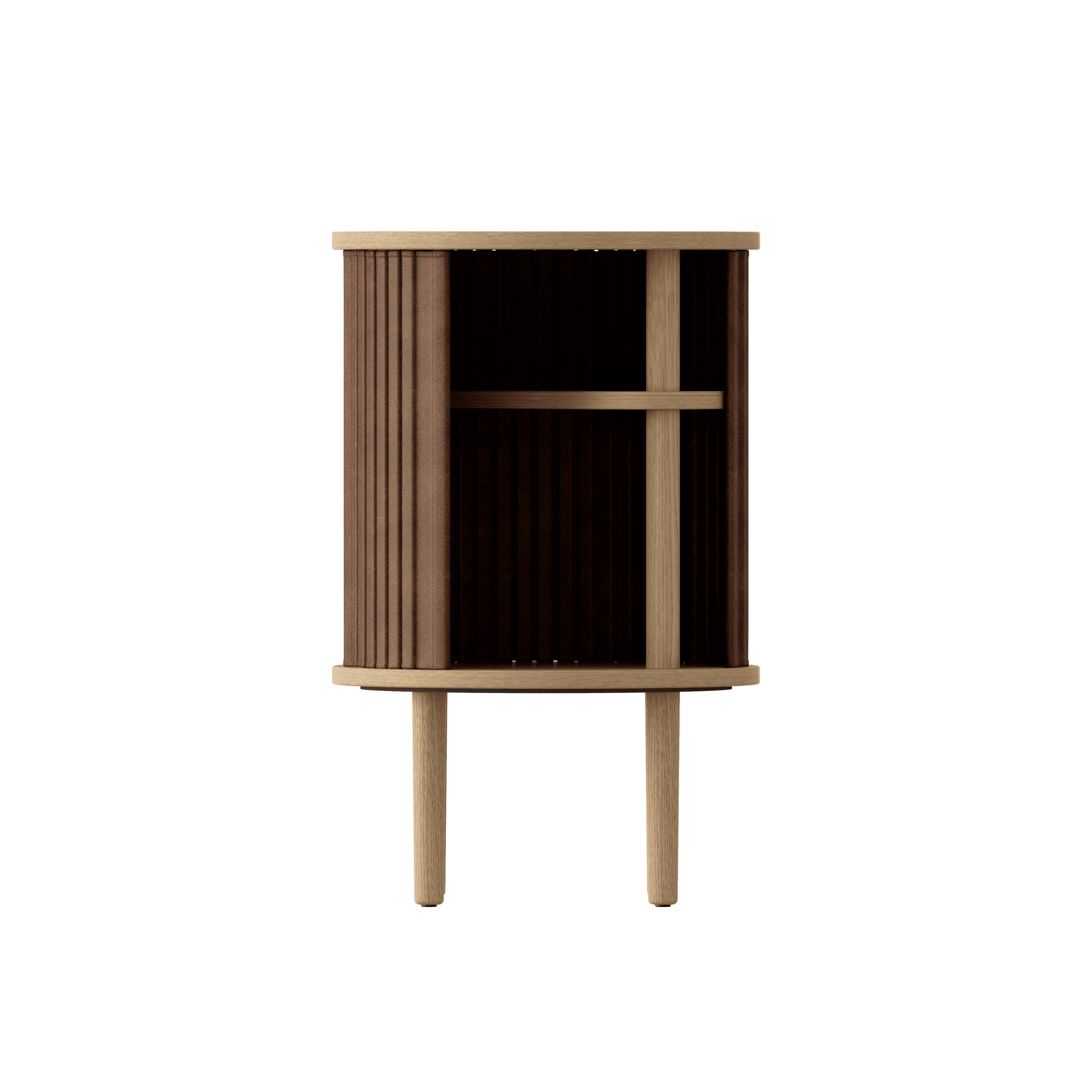 Stolik boczny AUDACIOUS orzechowy z dębem UMAGE    Eye on Design