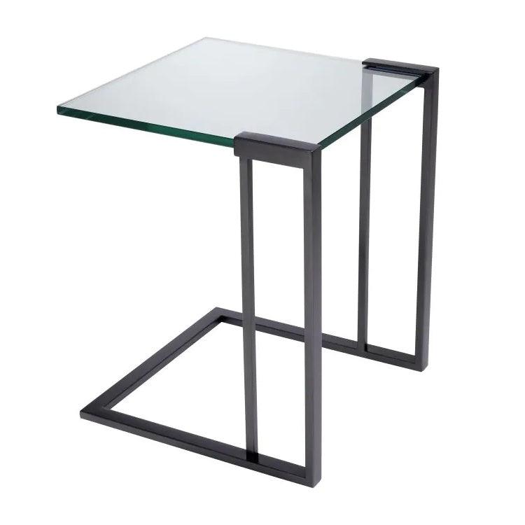 Stolik boczny PERRY czarny Eichholtz    Eye on Design