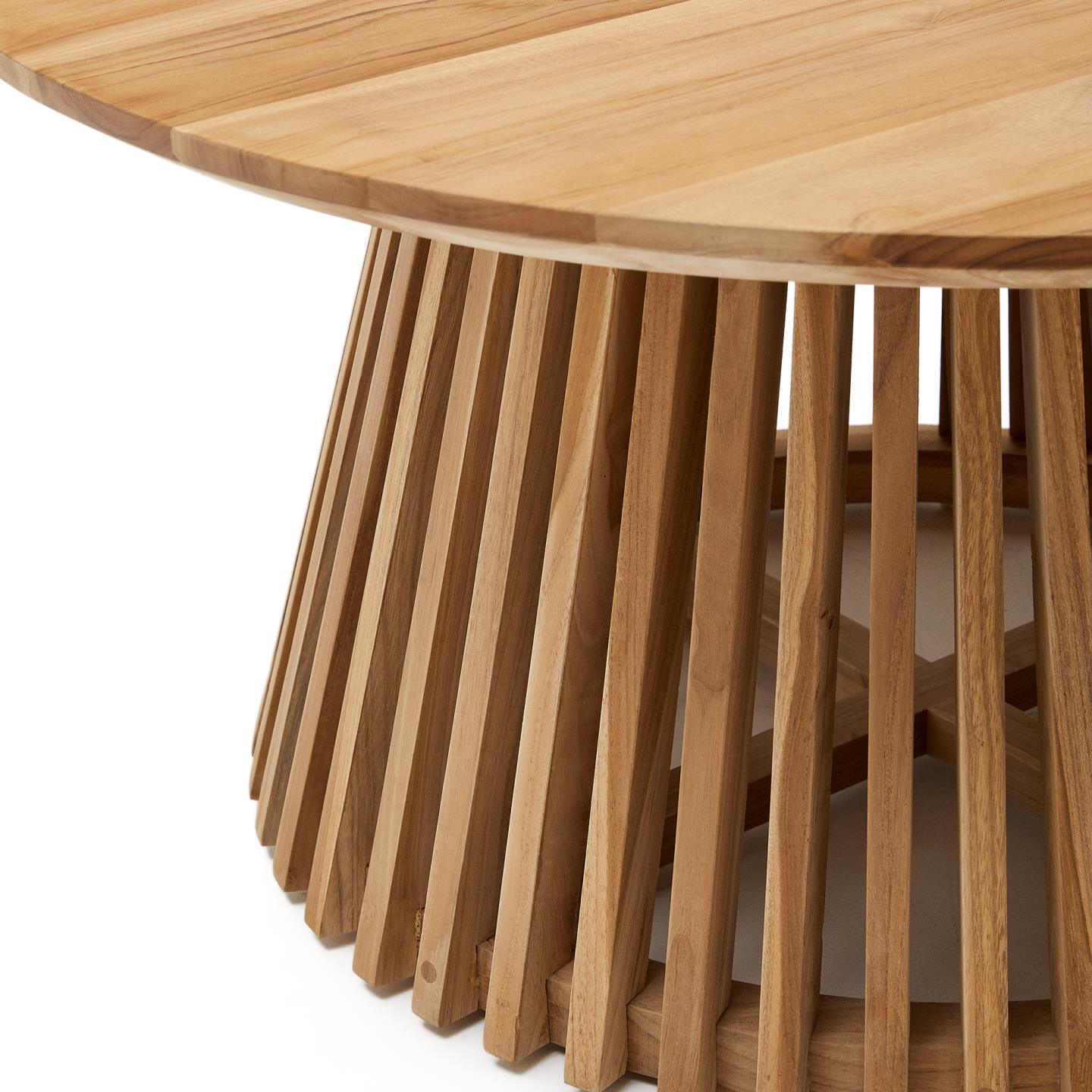 Stolik kawowy JEANETTE lite drewno tekowe La Forma    Eye on Design