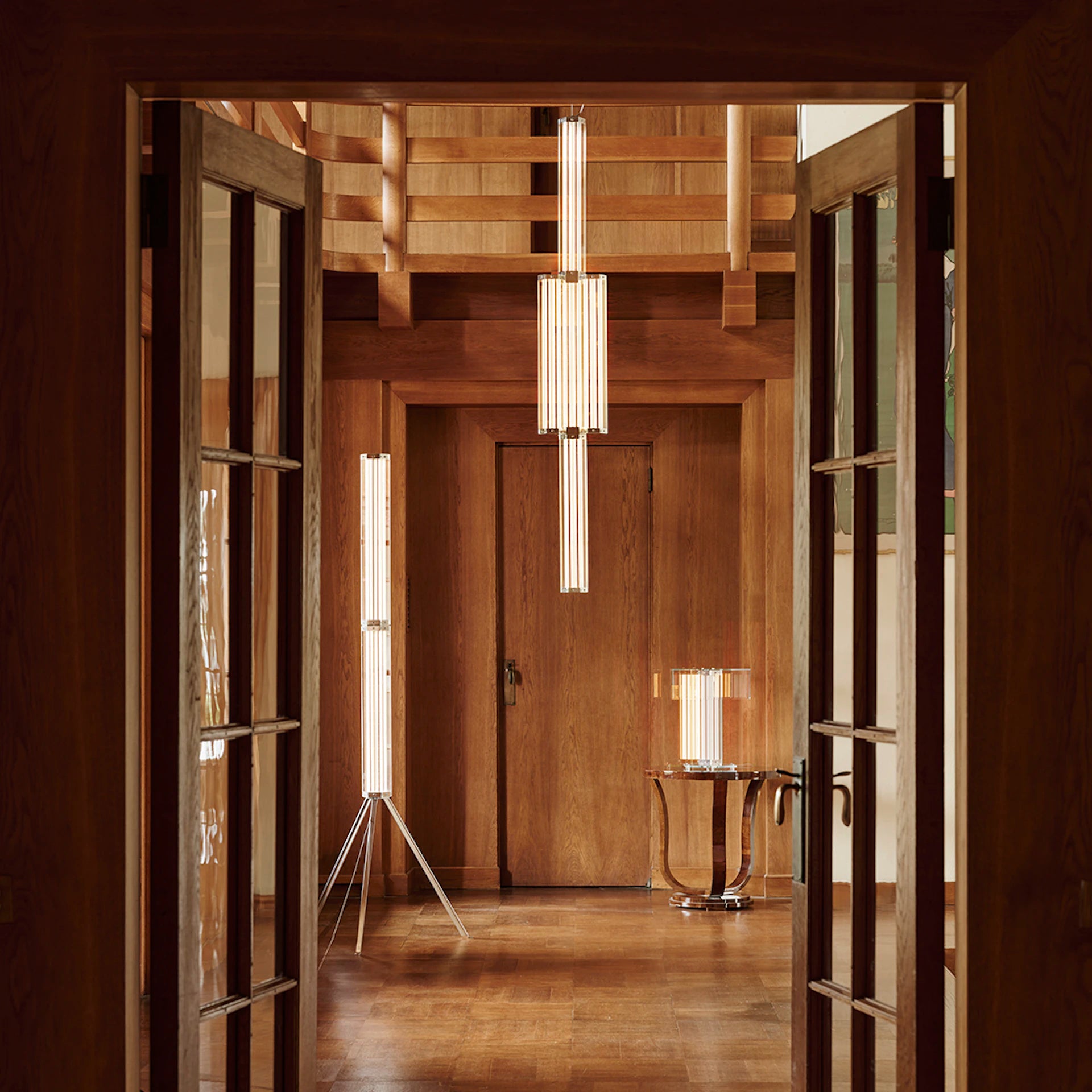 Tafellamp SUPERWIRE glas