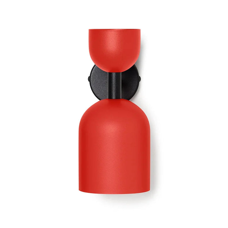 Wandlamp SUPURU rood-oranje