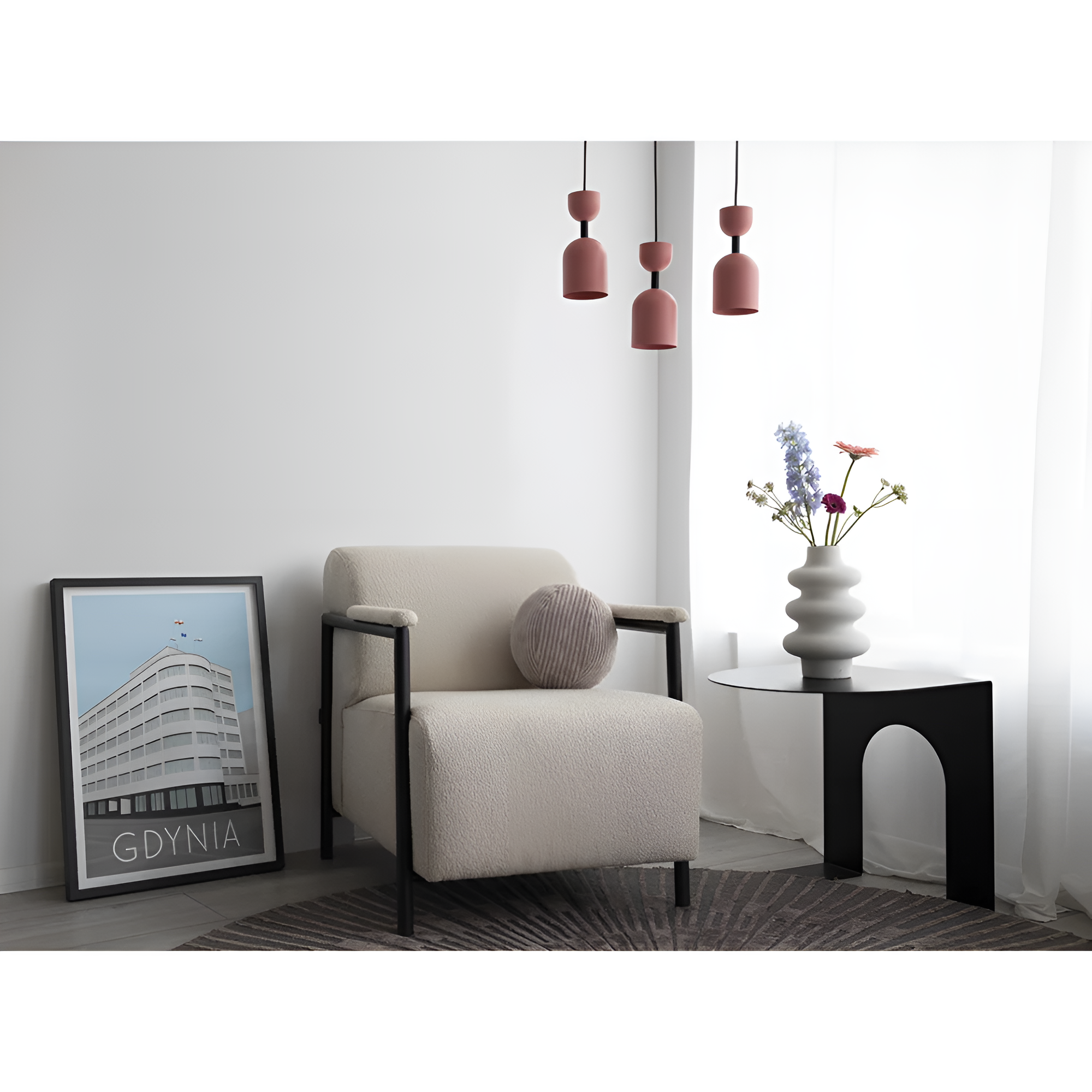 Lampa wisząca SUPURU czarny