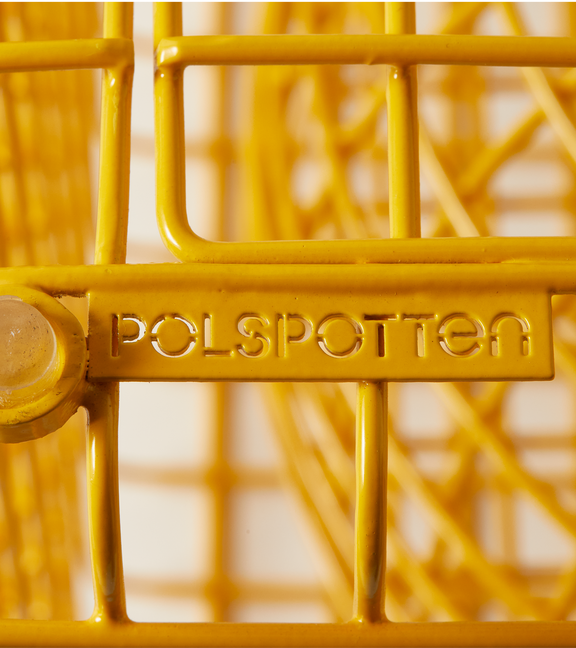 ZIG ZAG WIRE Dekohocker gelb