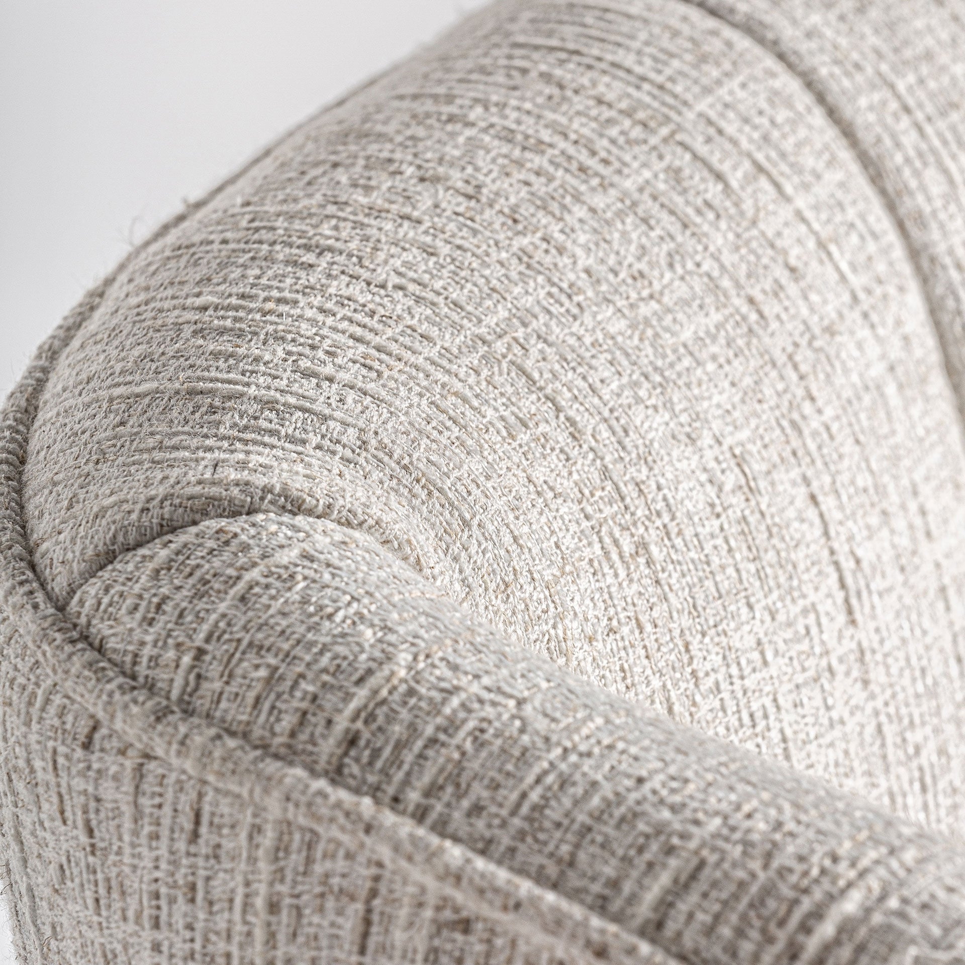 Barkruk DOUZE beige met rubberen basis
