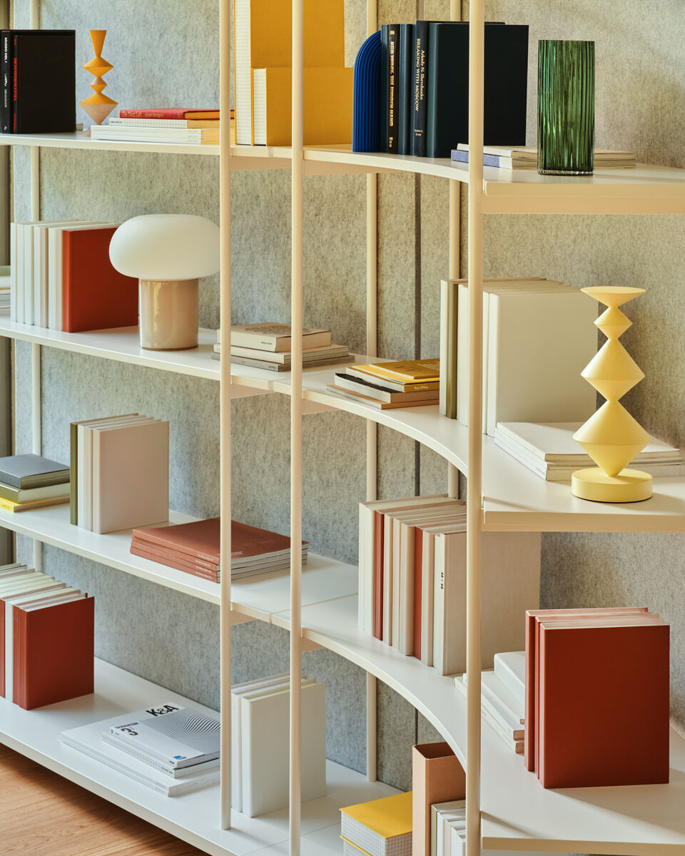 Stalen rek TANCA achterkant van vilt