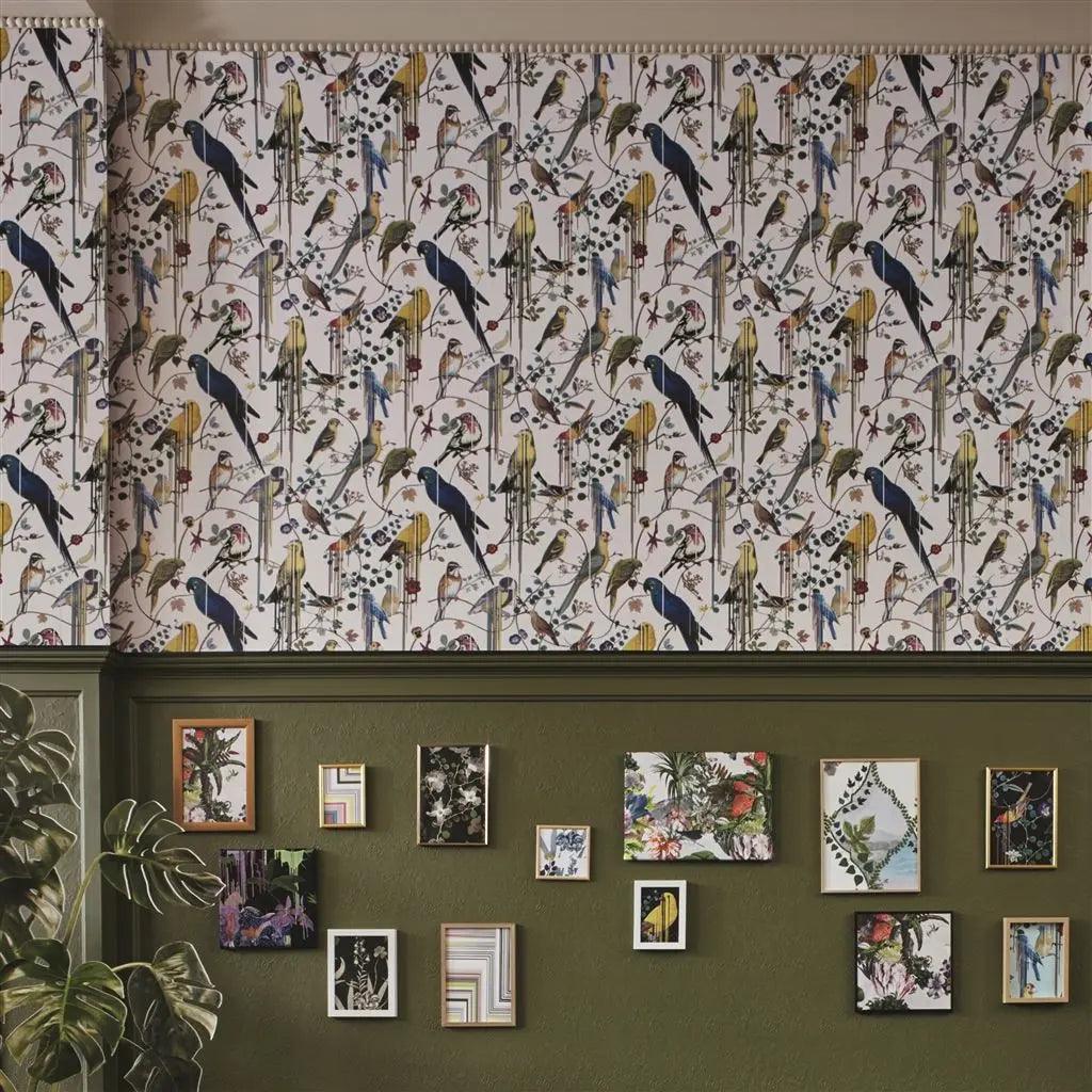 Tapeta BIRDS SINFONIA JONC kremowy – Christian Lacroix